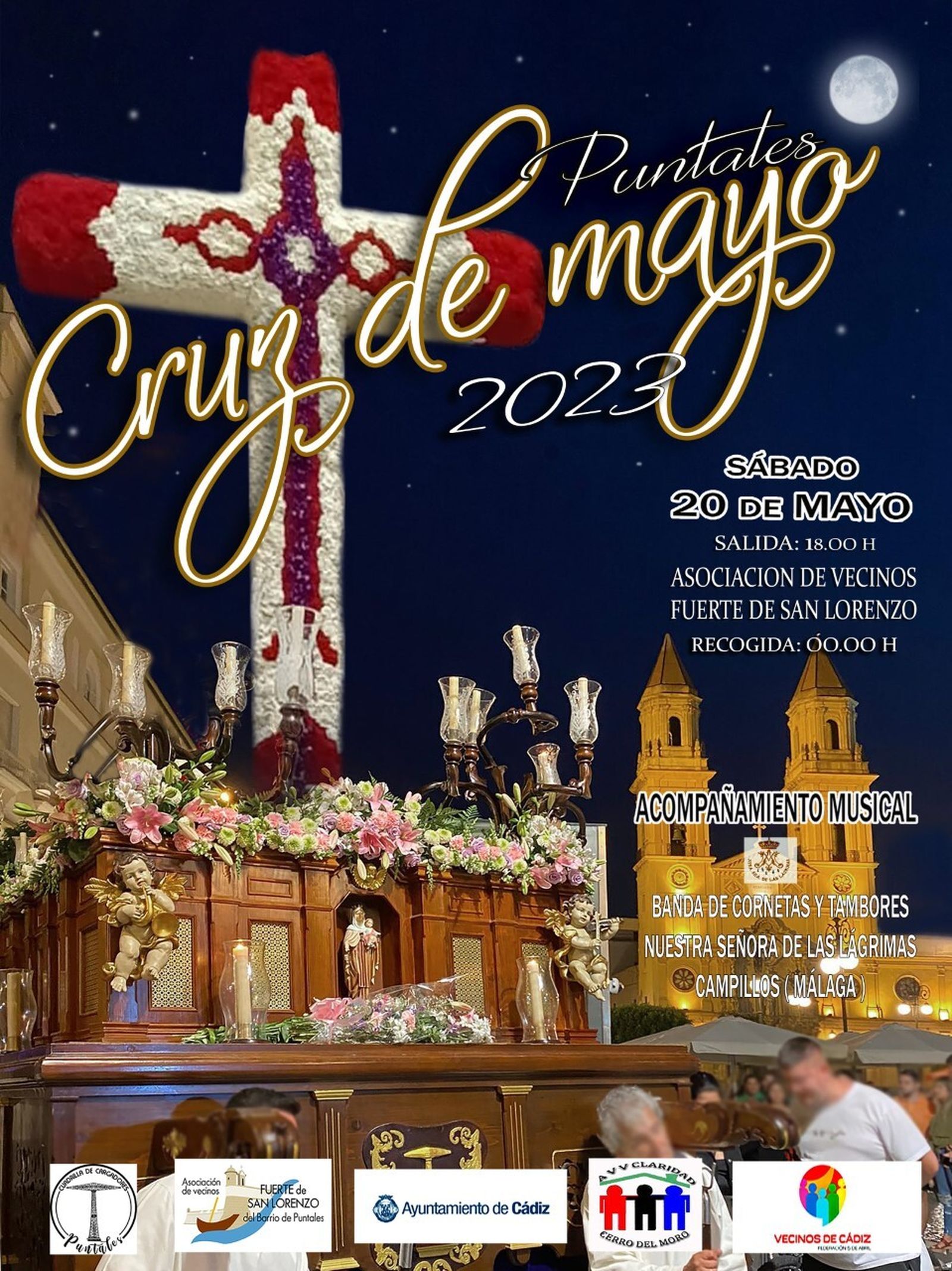 La Cruz de Mayo de Puntales sale el sábado 20 de mayo