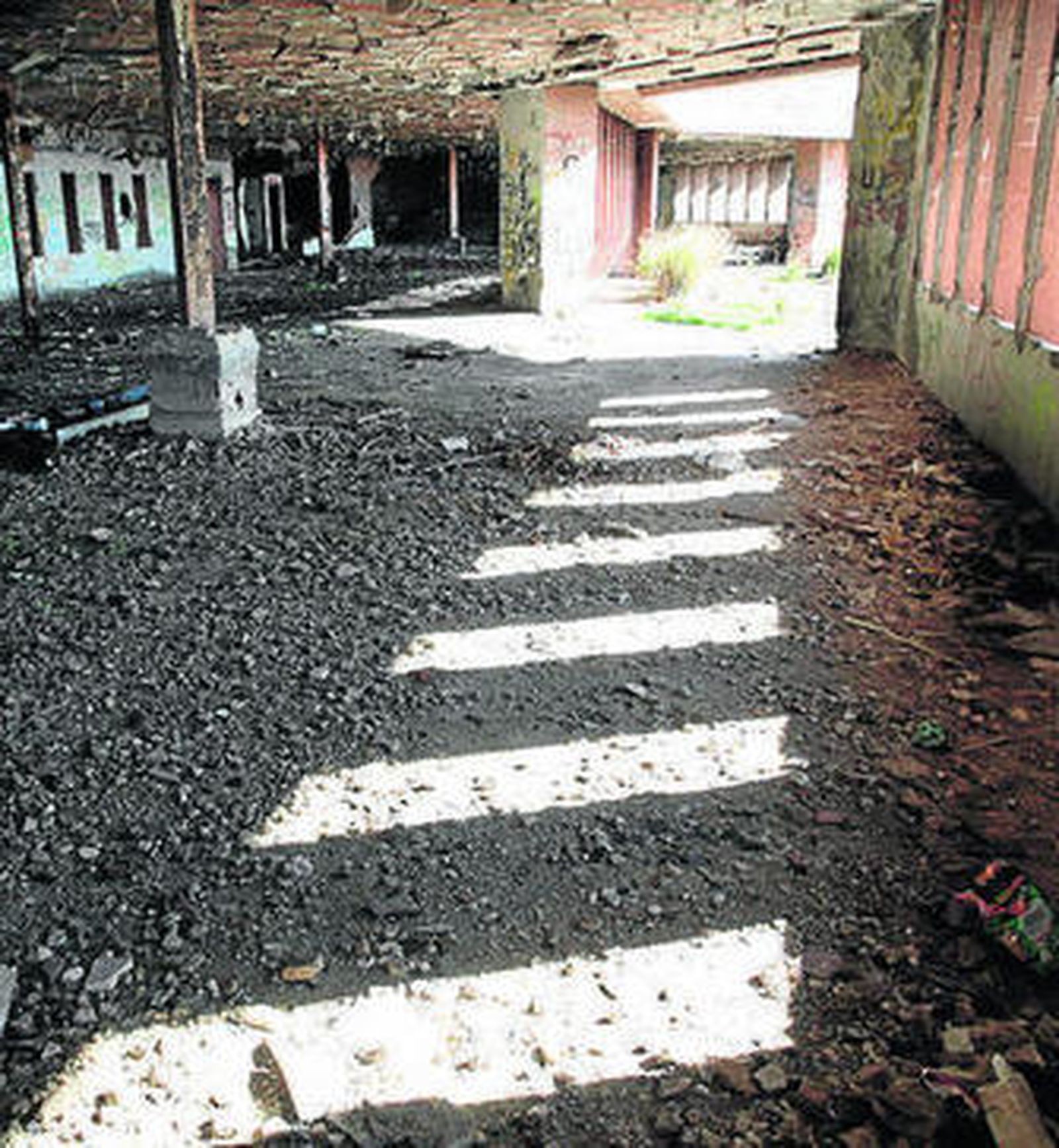 Instantánea tomada ayer en el interior del Mesón Turístico.