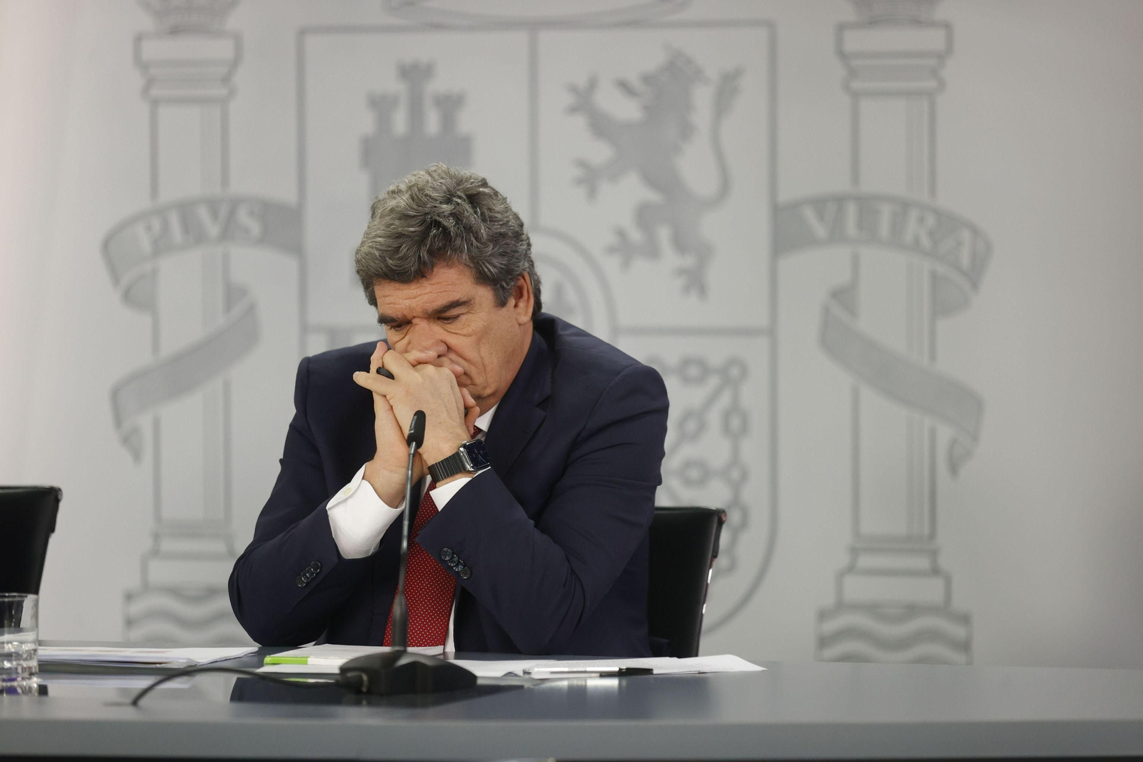 José Luis Escrivá, ministro de Inclusión, esta semana tras el Consejo de Ministros que aprobó la reforma