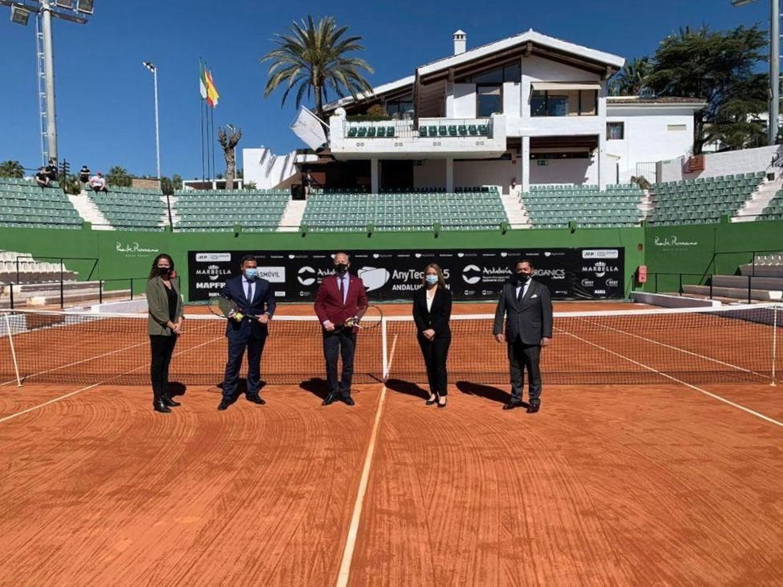 Presentación del torneo en Puente Romano.