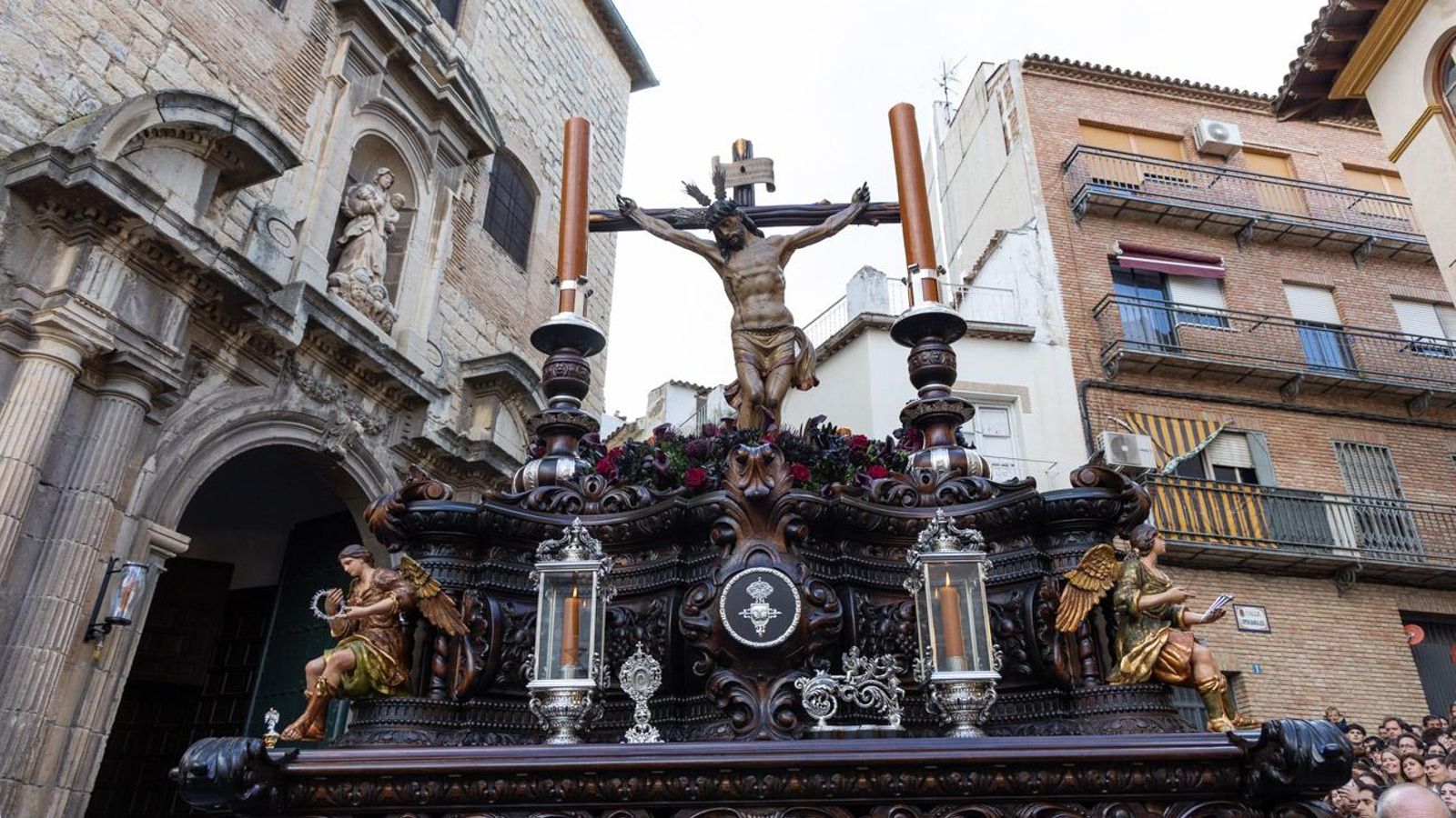 Los jiennenses se recrean con la cofradía de los Estudiantes un nuevo Lunes Santo