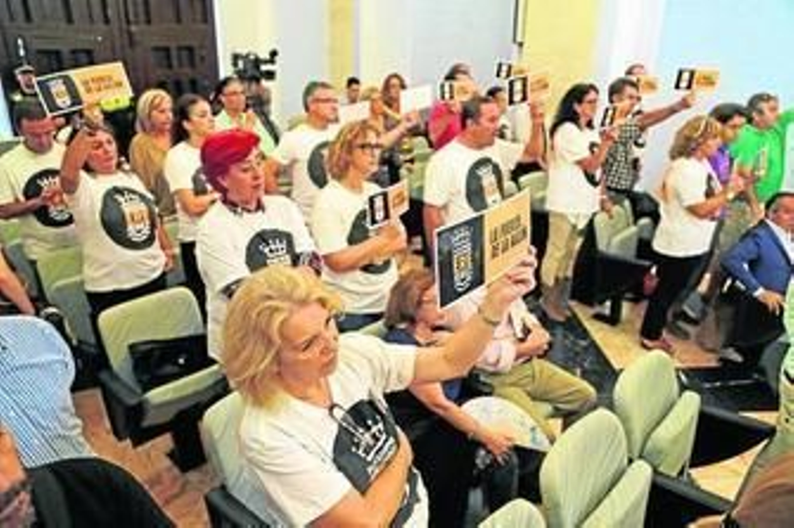 "Nos ningunearon en el pleno"