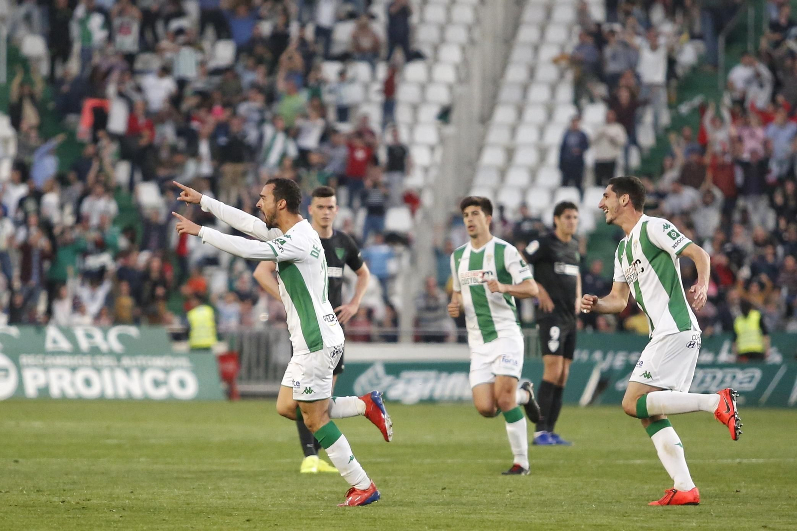 El Córdoba CF - Málaga CF, en imágenes