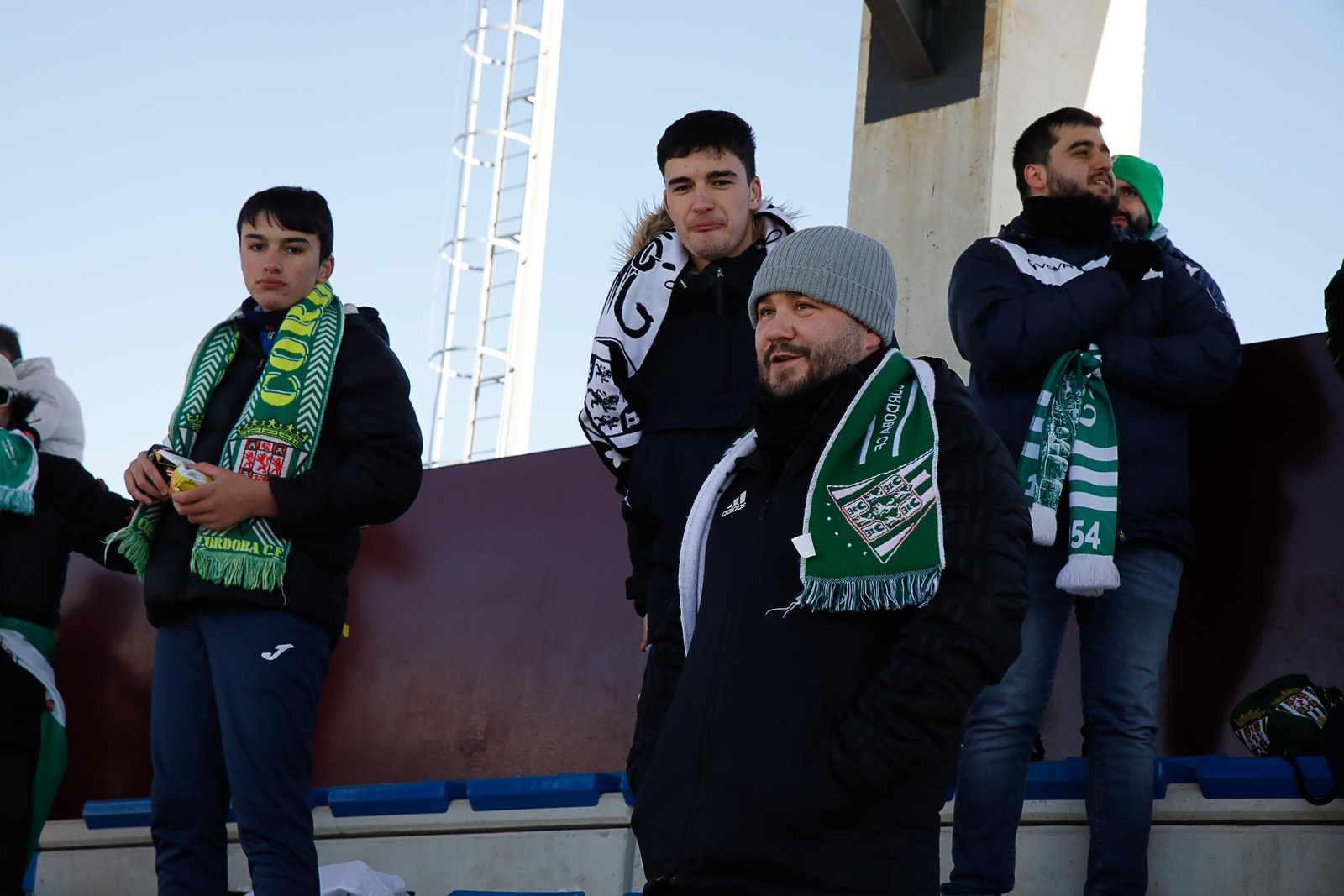 Las fotos de la afición del Córdoba CF en la visita a Unionistas