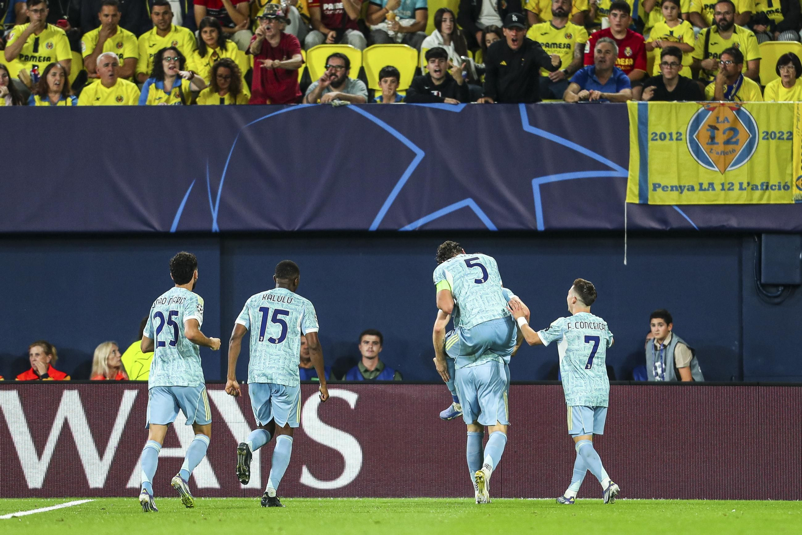 Las fotos del Villarreal-Juventus