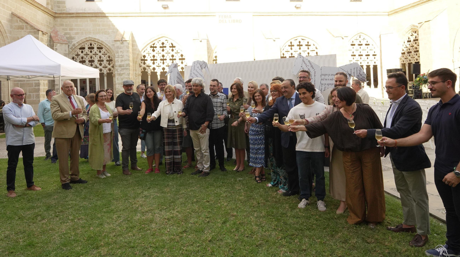 Imágenes de la inauguración de la Feria del Libro de Jerez 2025