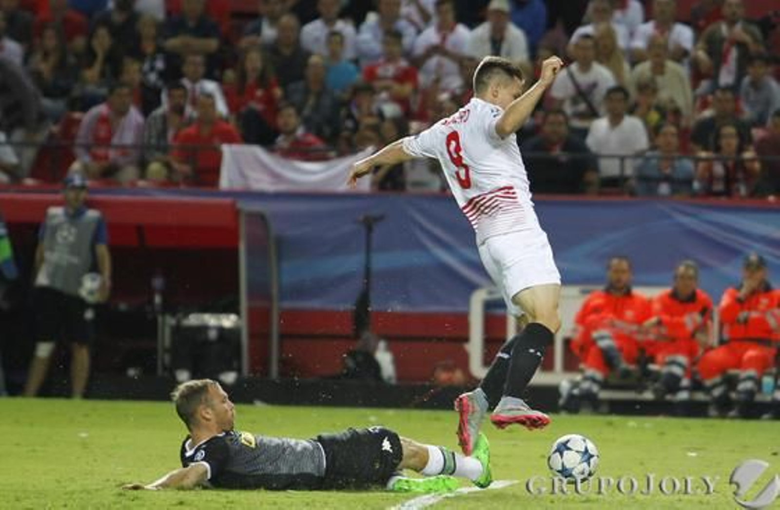 Las imágenes del Sevilla FC-Borussia Mönchengladbach