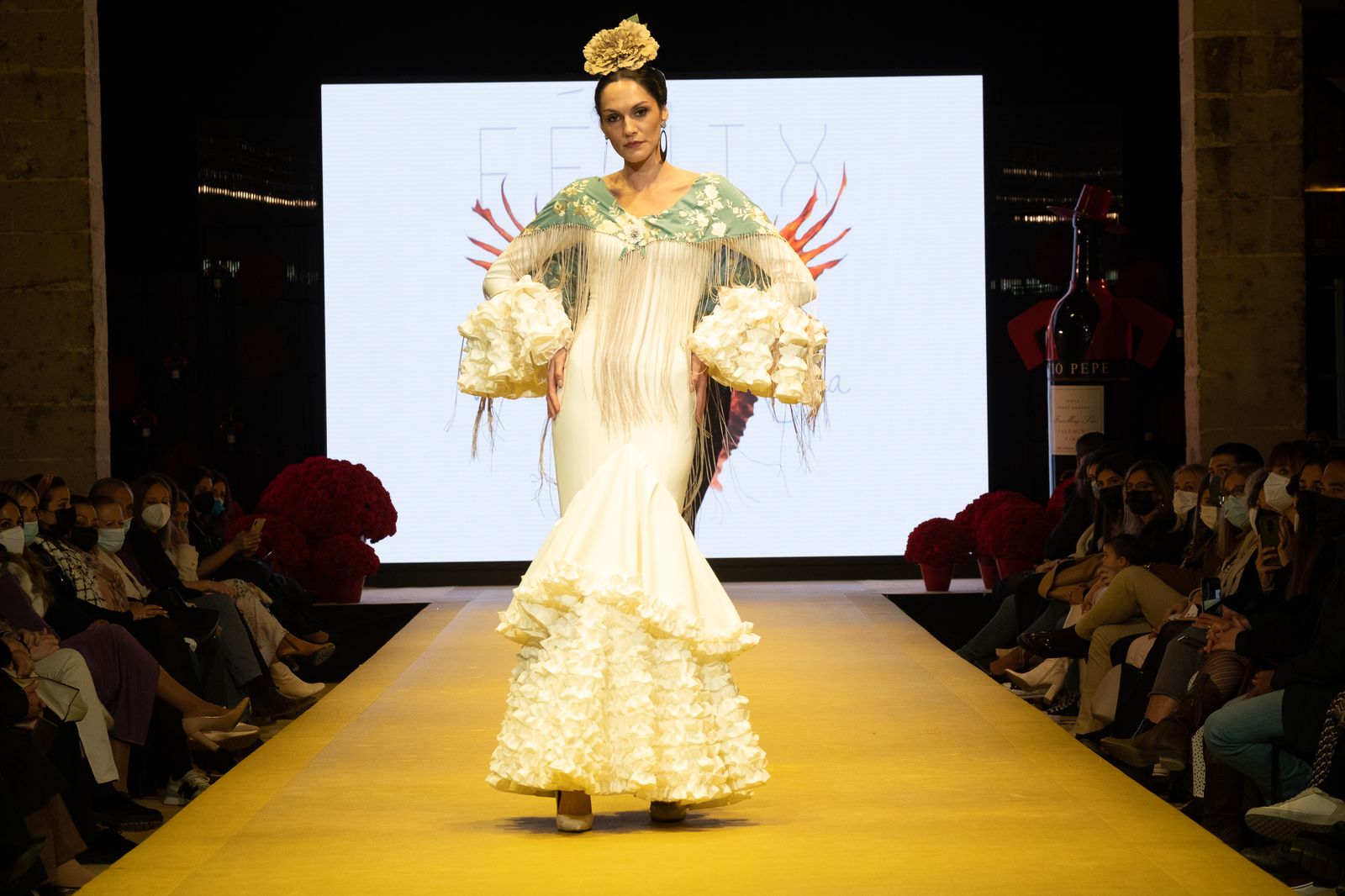 El desfile de Rocío Lama en la Pasarela Flamenca de Jerez, todas las fotos