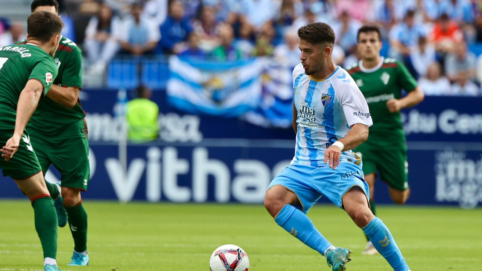 El Málaga CF - Eibar, en fotos