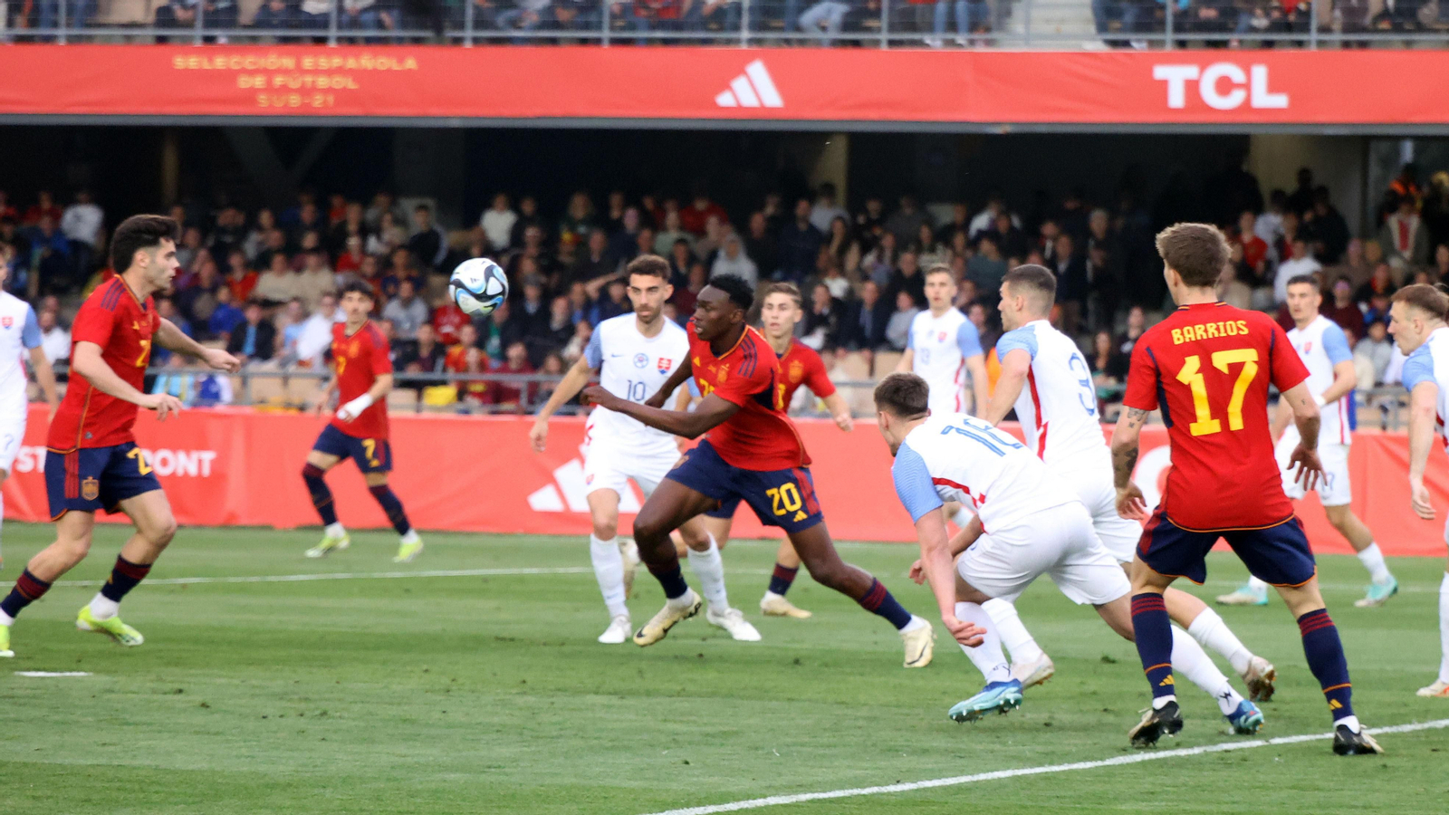 España - Eslovaquia Sub-21 en Jerez