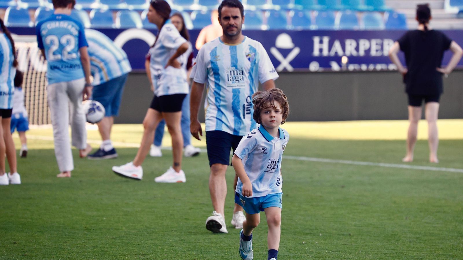 Las fotos del picnic en La Rosaleda para aficionados del Málaga