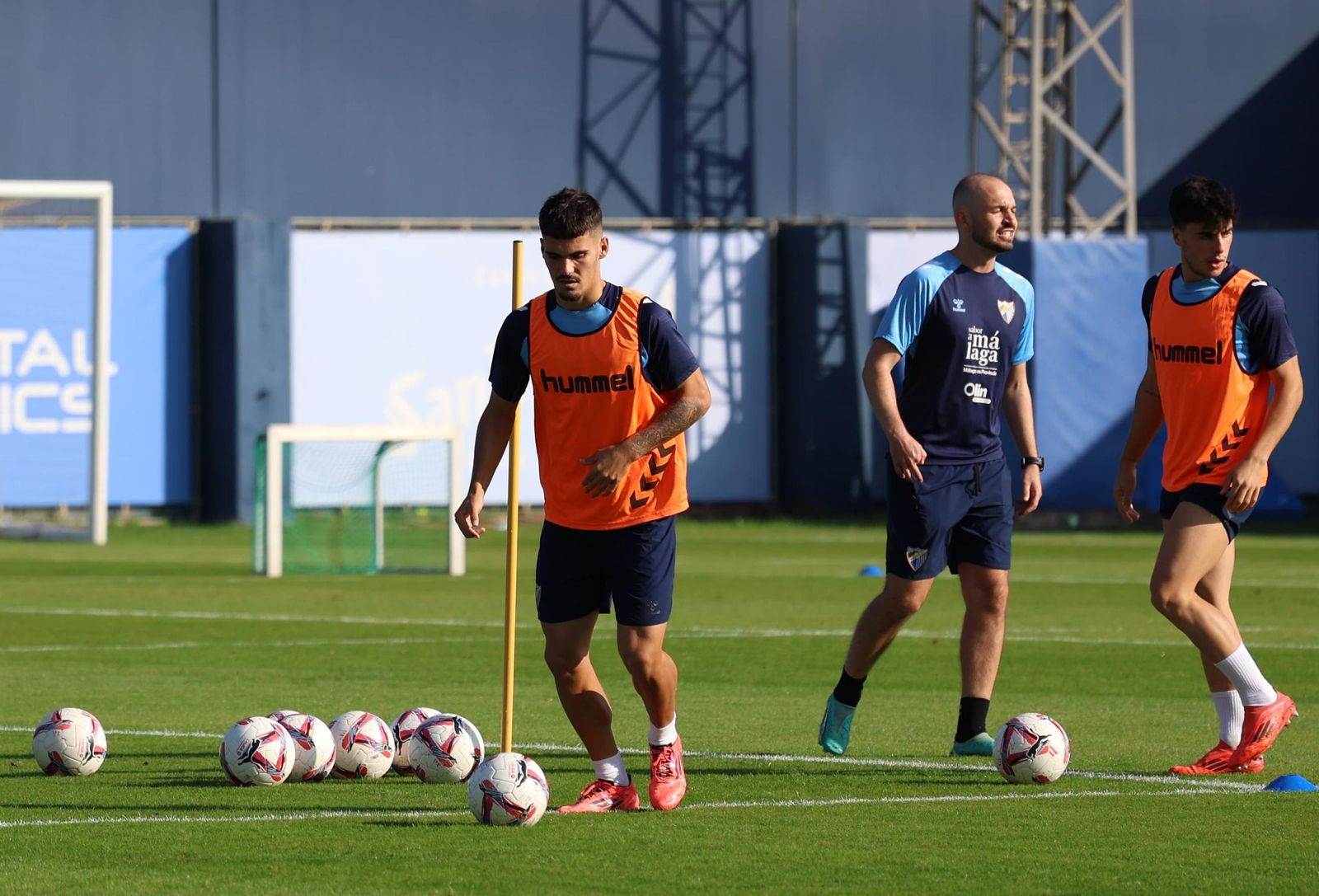 Entrenamiento Málaga CF: Ramón regresa en la primera sesión de la semana
