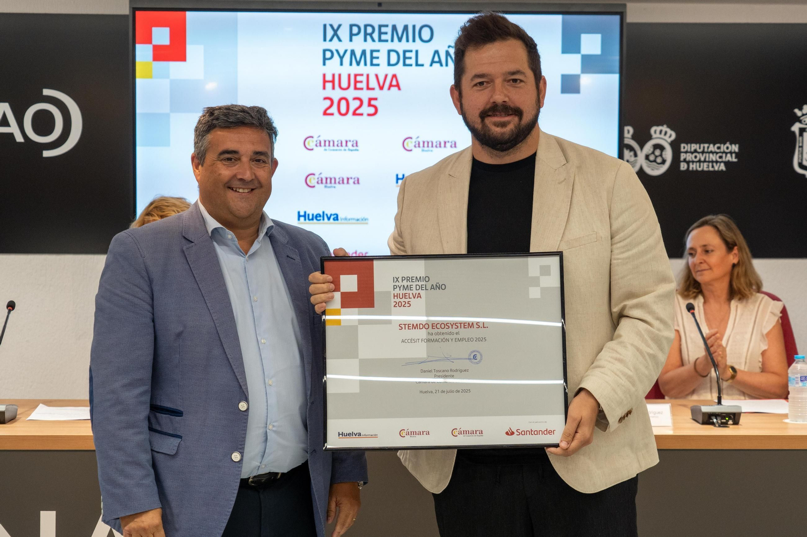 Imágenes de la entrega del Premio Pyme del Año 2025