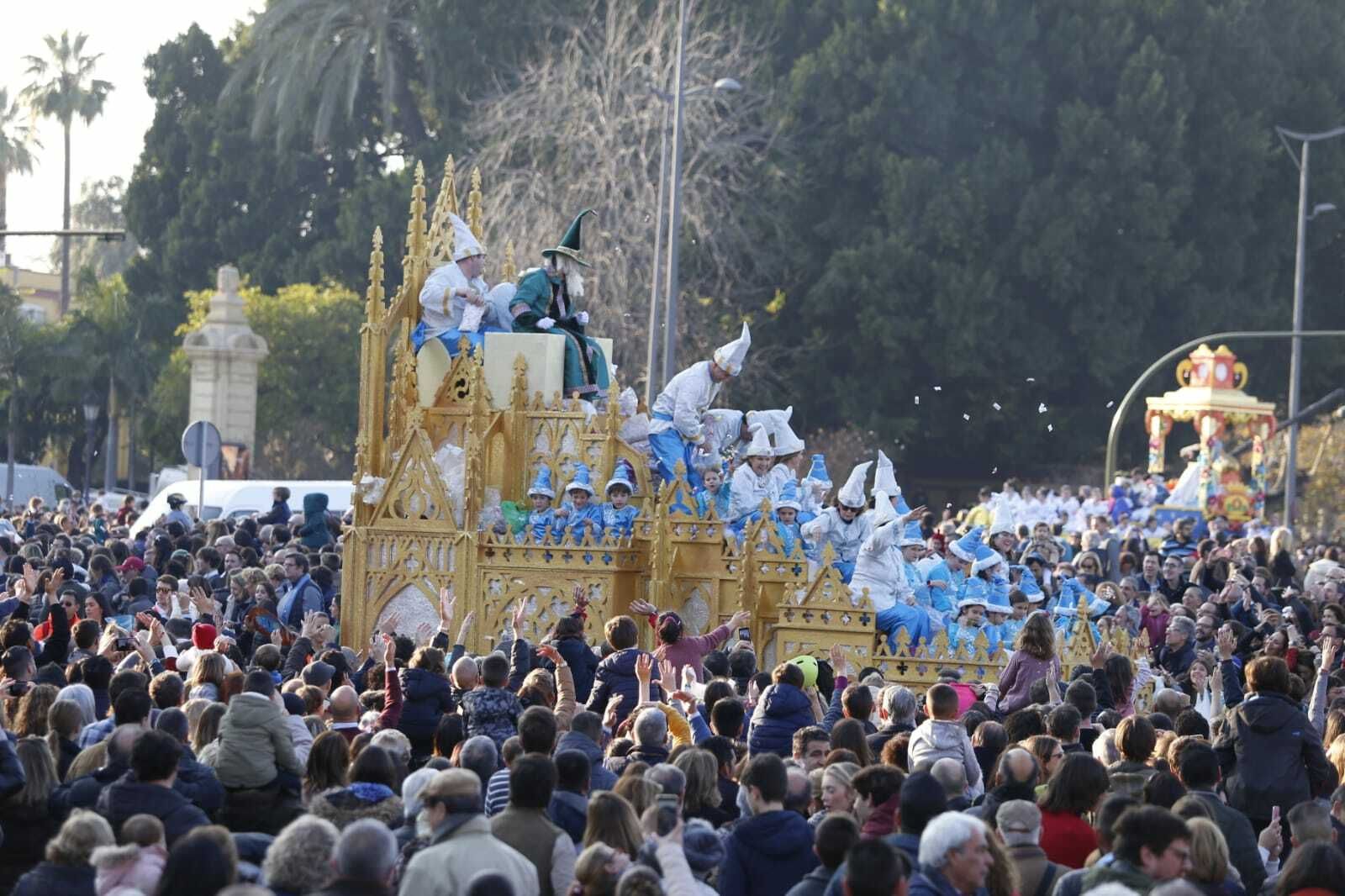 Las imágenes de la Cabalgata de Reyes de Sevilla 2020