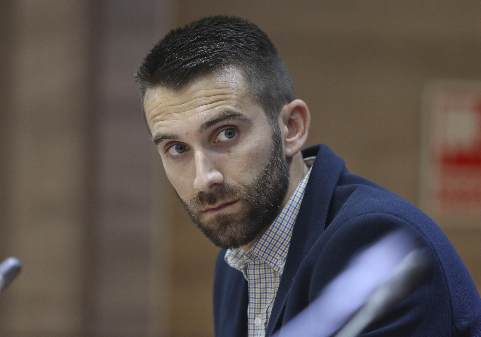 Las fotos de la presentación de José Herrera como entrenador del Málaga Femenino
