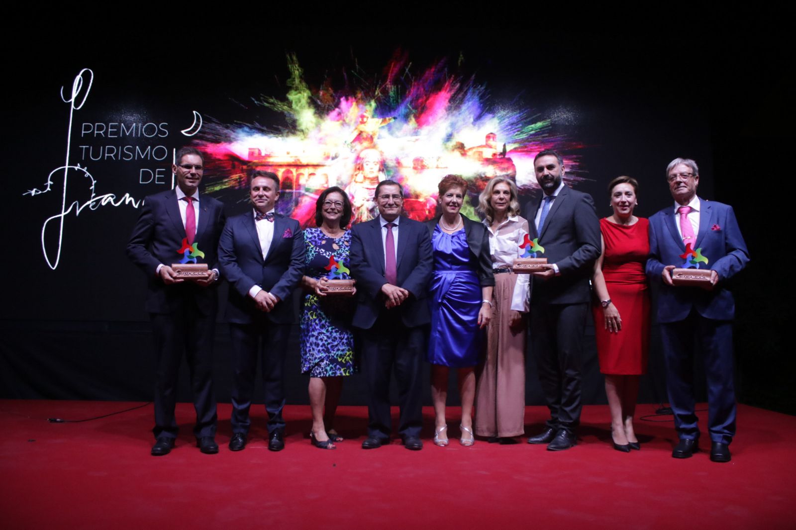 Cetursa, el empresario Lorenzo Reche, el festival Parapanda Folk y la trabajadora del Patronato Fauzia Alui Chatt fueron reconocidos por su aportación al sector y al destino.