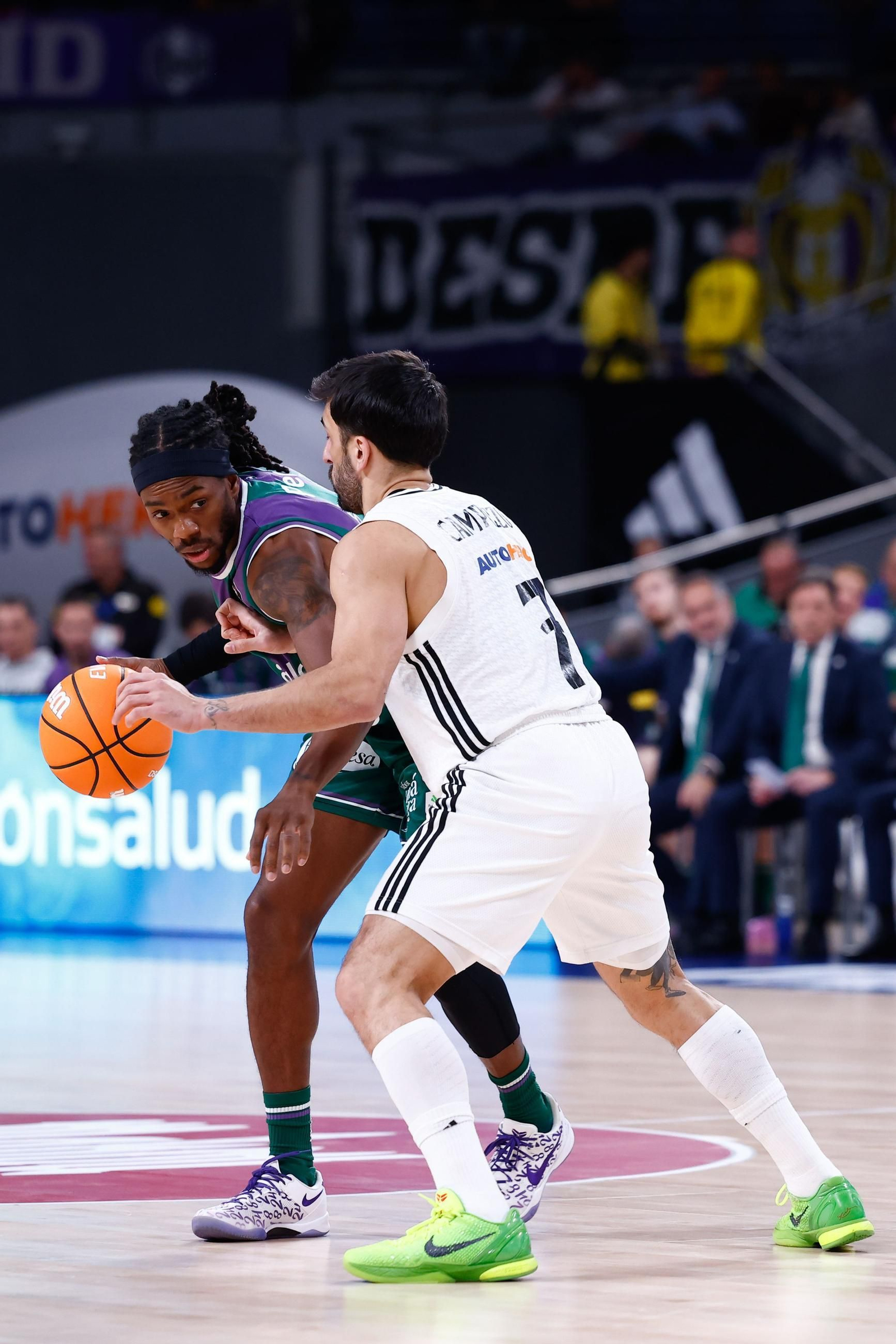 El Real Madrid-Unicaja, en fotos