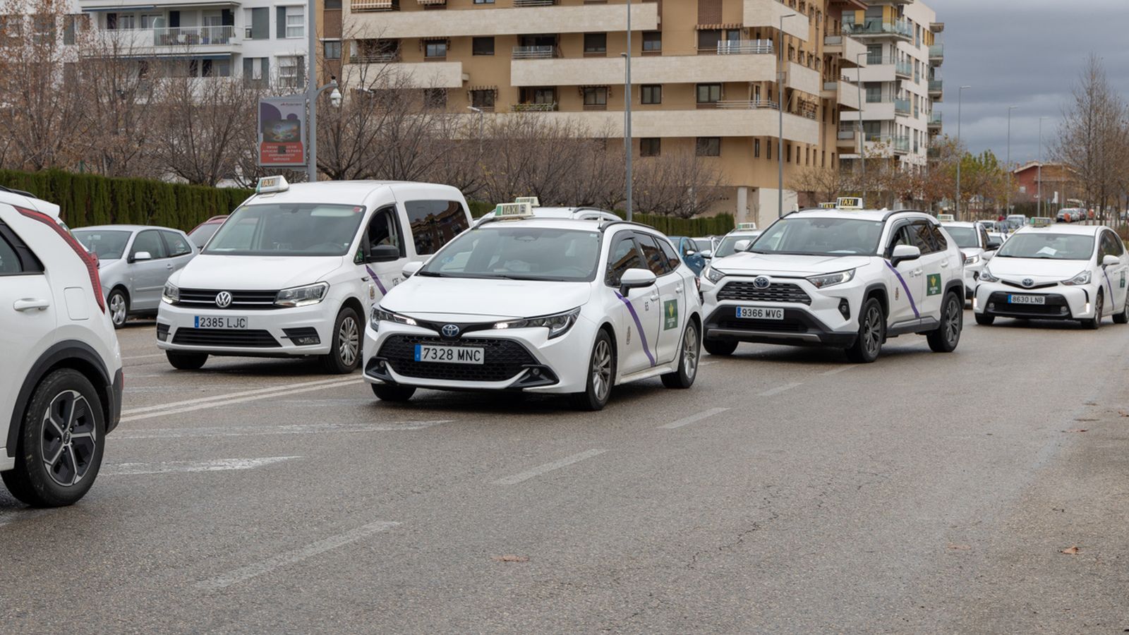 Concentración del sector Taxi en Jaén capital