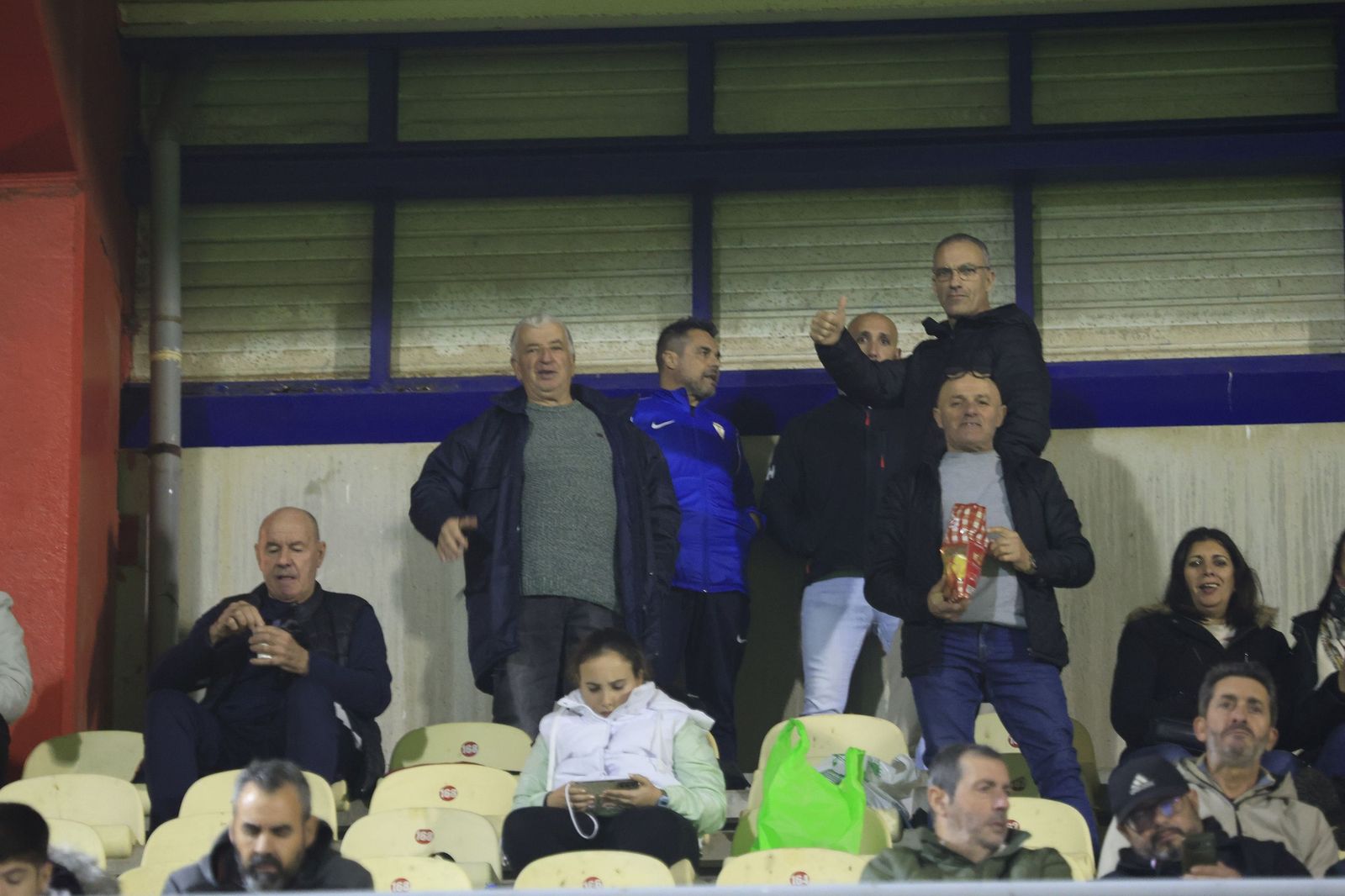 Búscate en el Nuevo Mirador durante el Algeciras - Sevilla Atlético de Primera Federación