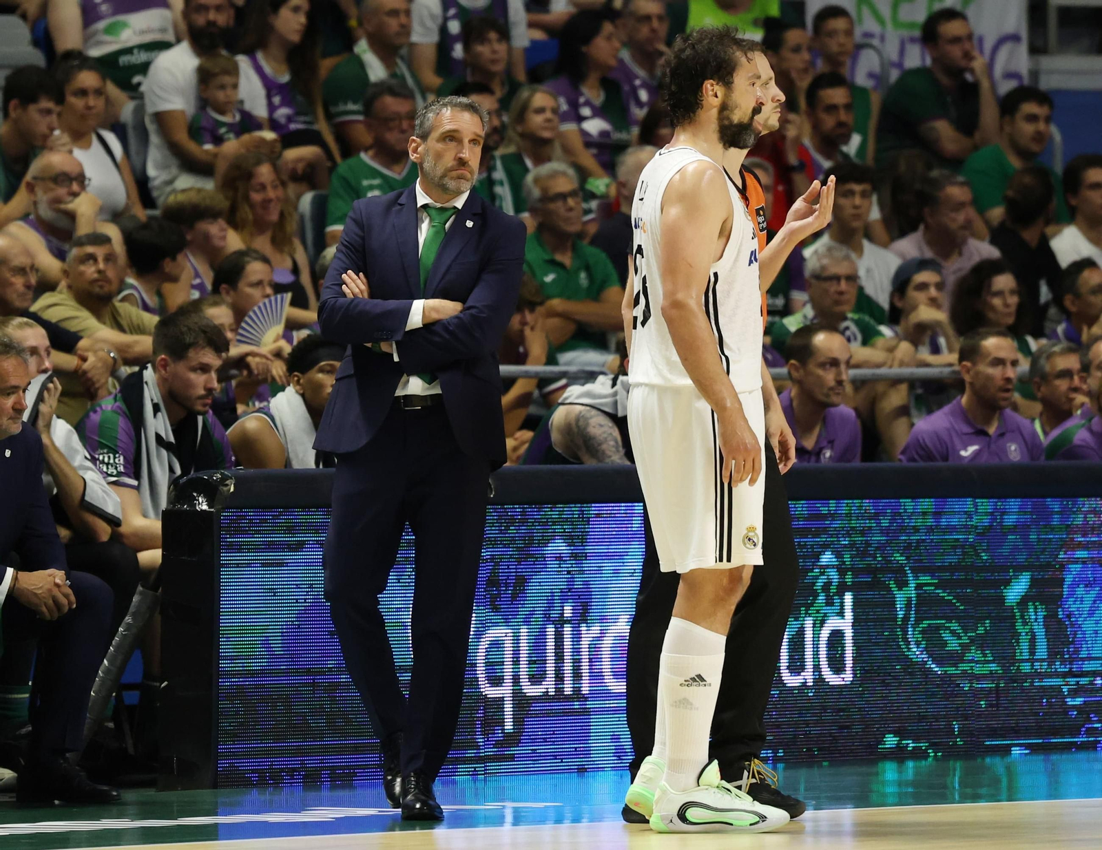 El Unicaja-Real Madrid, en fotos