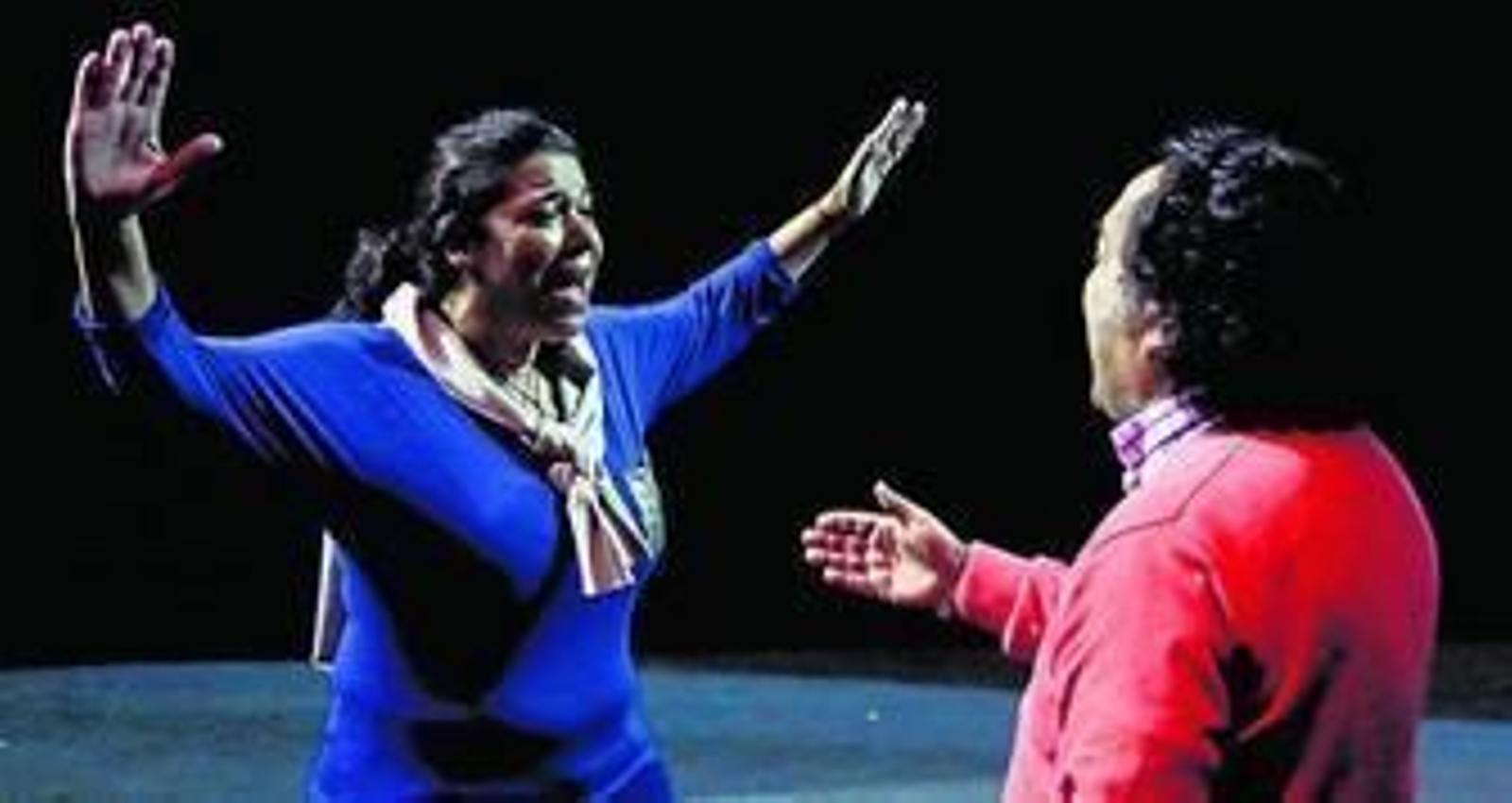 El diálogo entre 'Caijeré' en el Falla