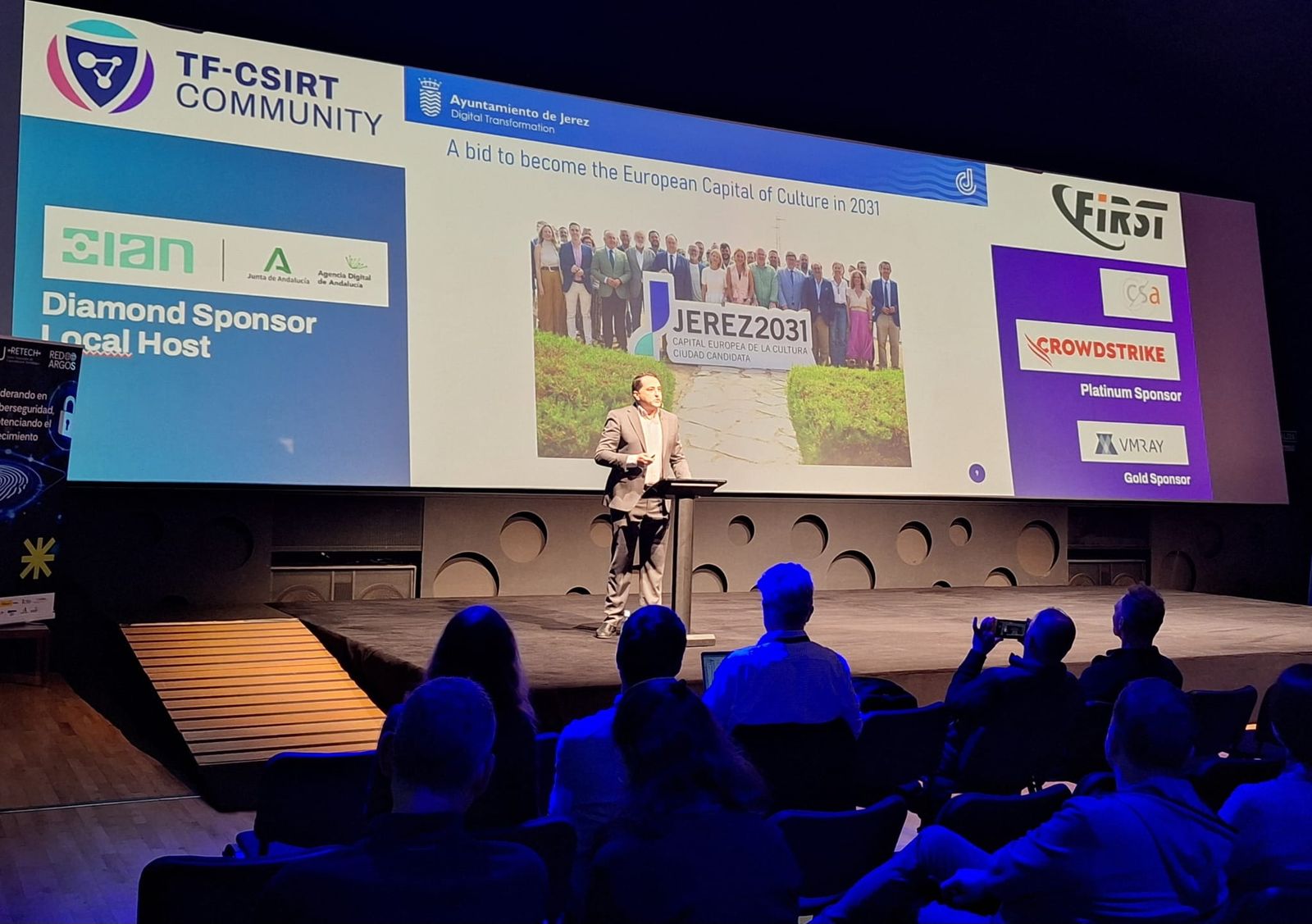 El Simposio de Ciberseguridad ha reunido en los Museos de la Atalaya a expertos internacionales.