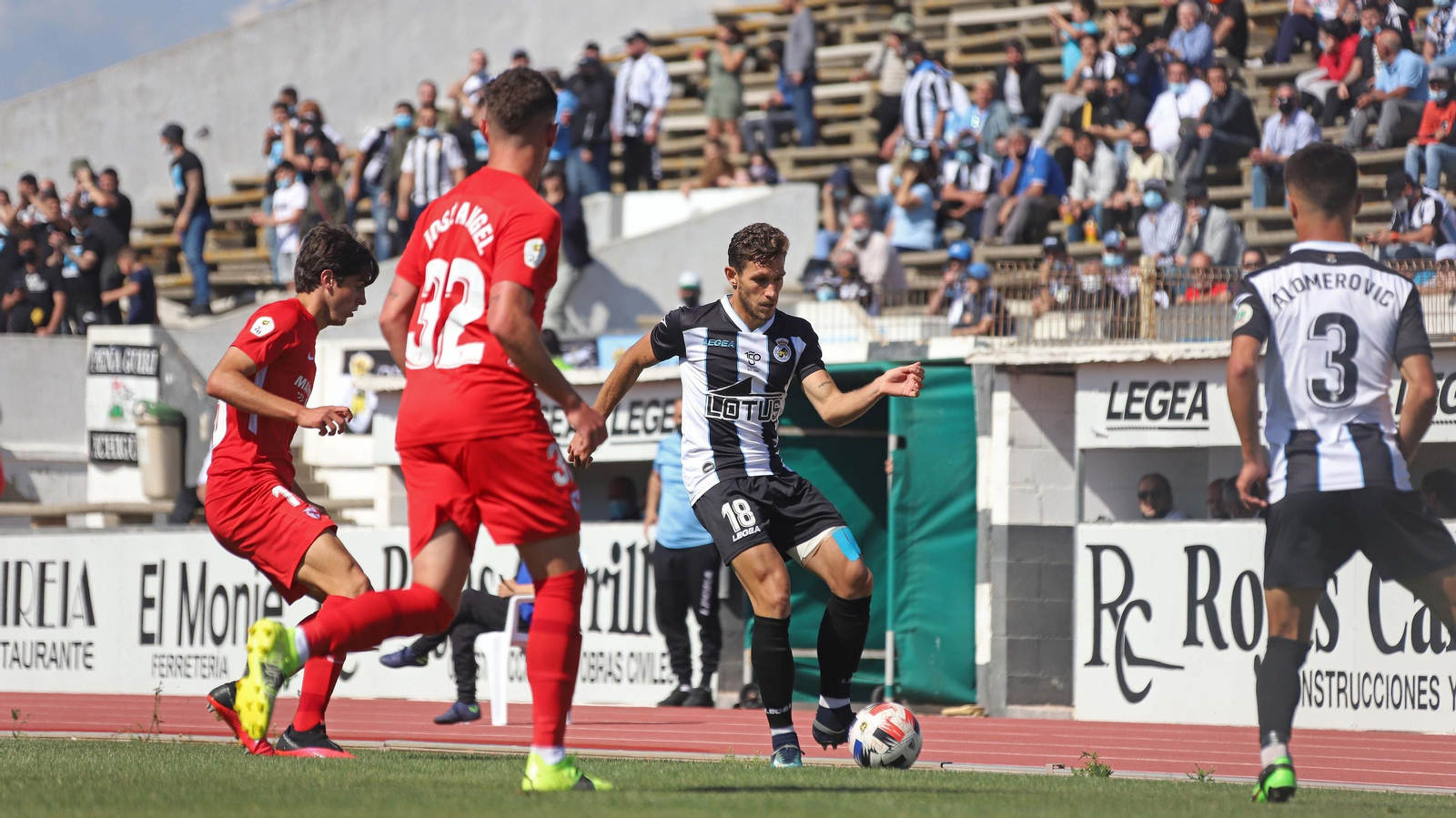 Las mejores fotos del Balona - Sevilla Atlético