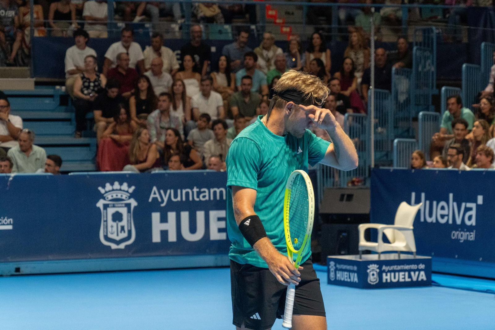 Imágenes de la final masculina de la Copa del Rey de tenis entre Daniil Medvedev y Alejandro Davidovich