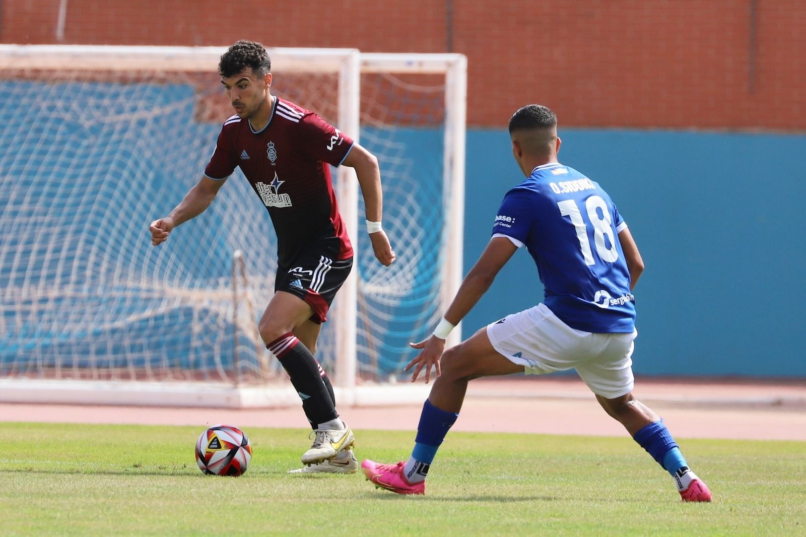 Imágenes del partido entre la UD Melilla y el Recreativo de Huelva