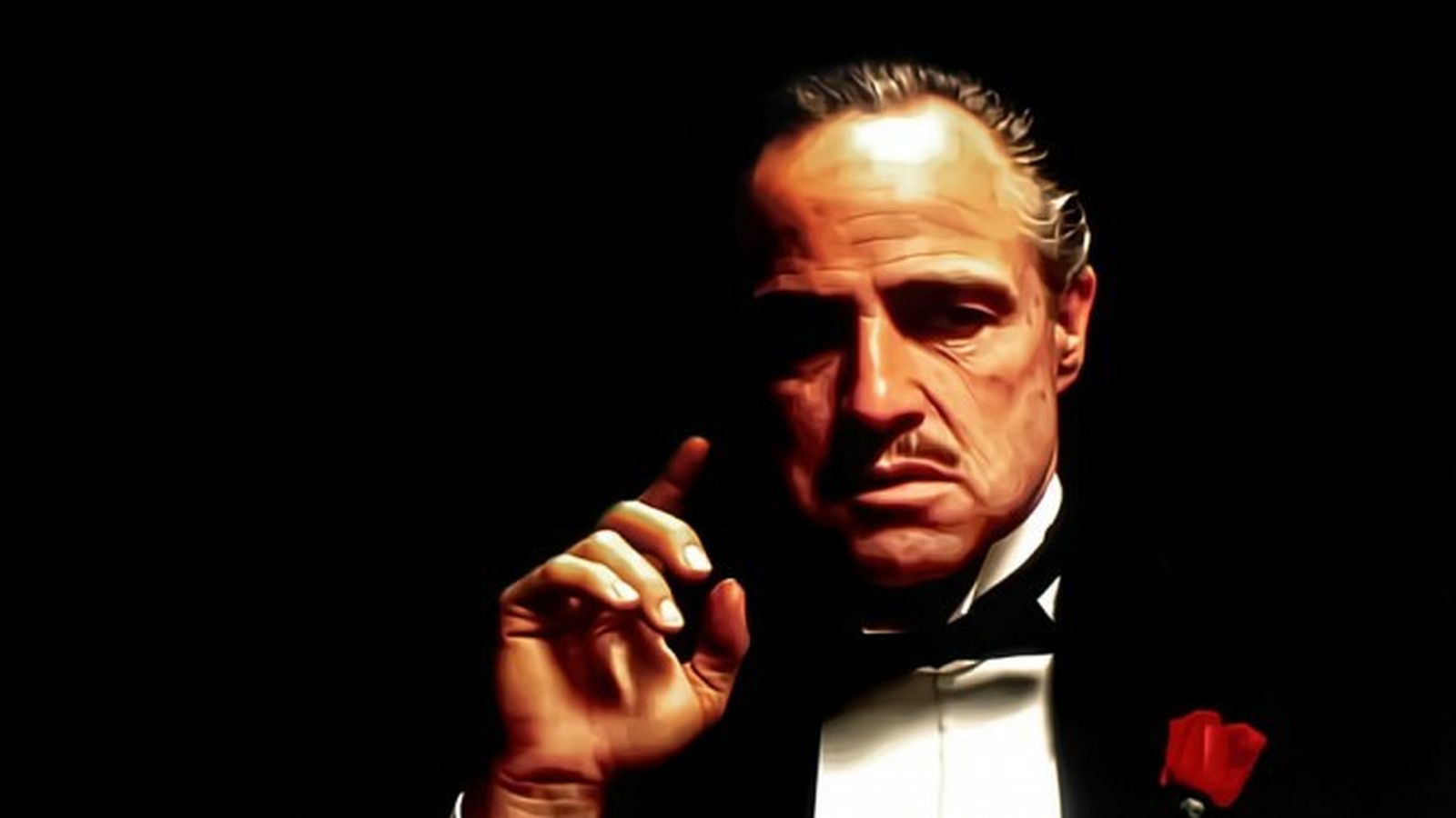 Marlon Brando como Vito Corleone.