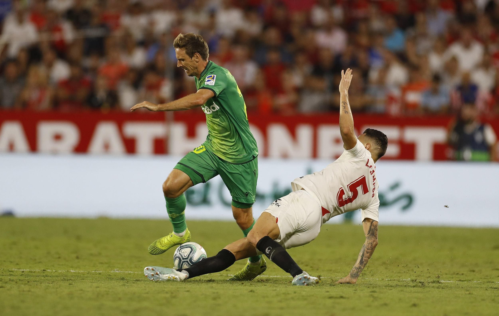 Las imágenes del Sevilla-Real Sociedad