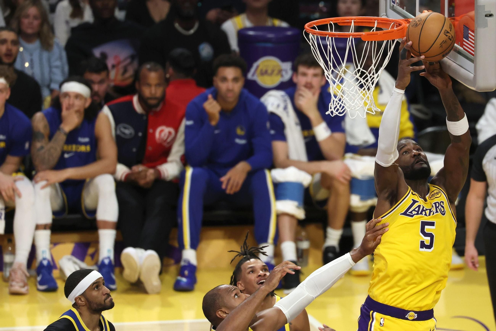 Las fotos del arranque de la NBA