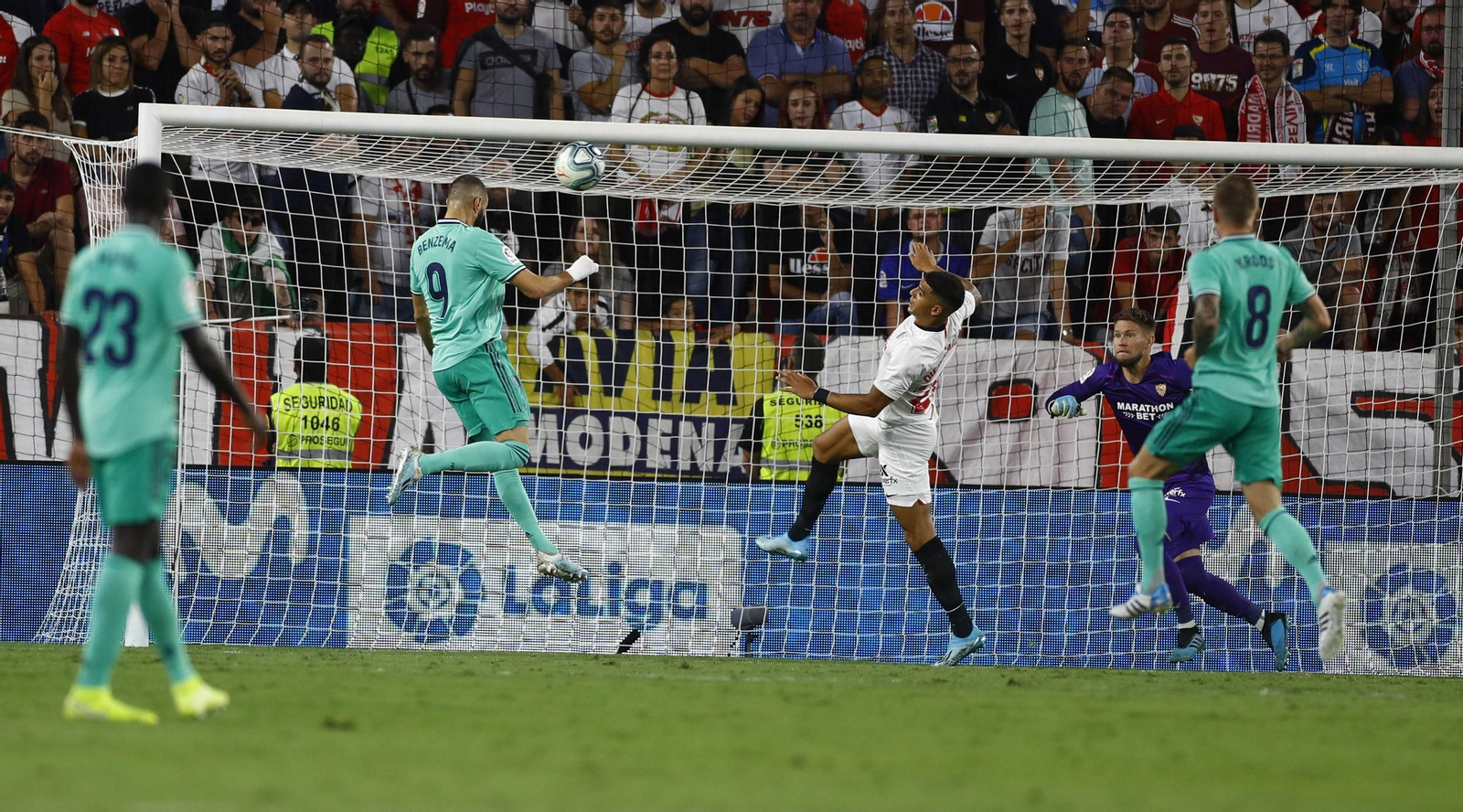 Las imágenes del Sevilla-Real Madrid