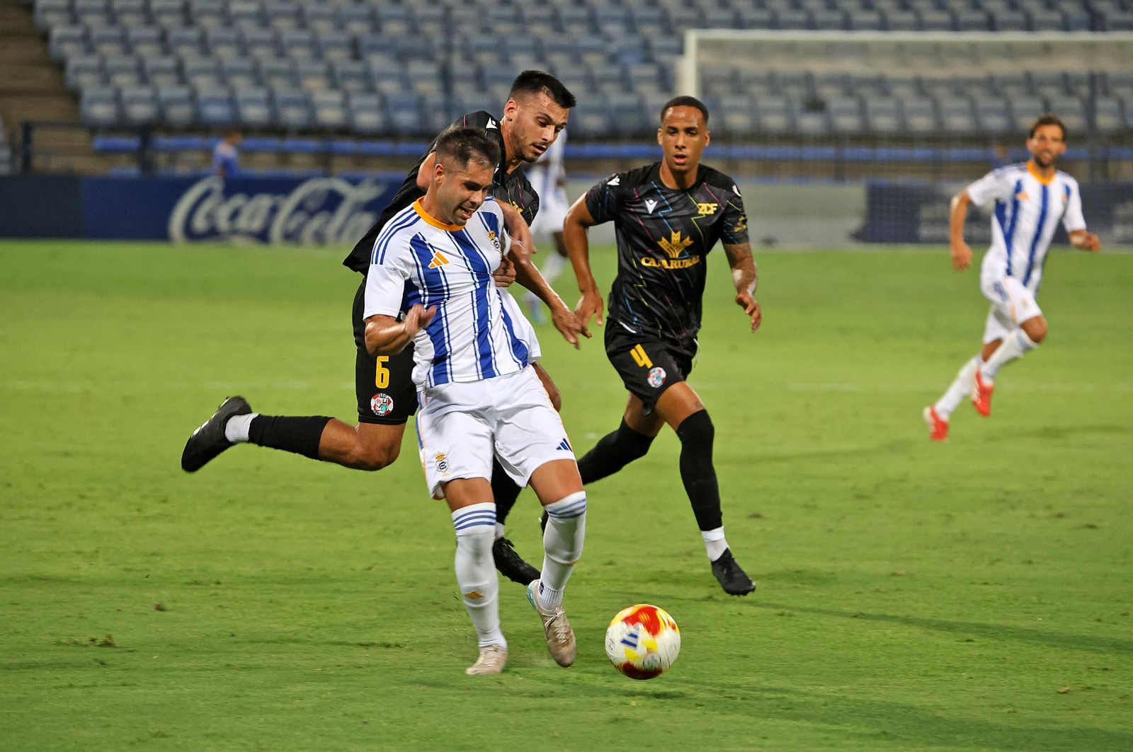 Las mejores imágenes del Trofeo Colombino con el Recreativo de Huelva, Zamora y Cacereño