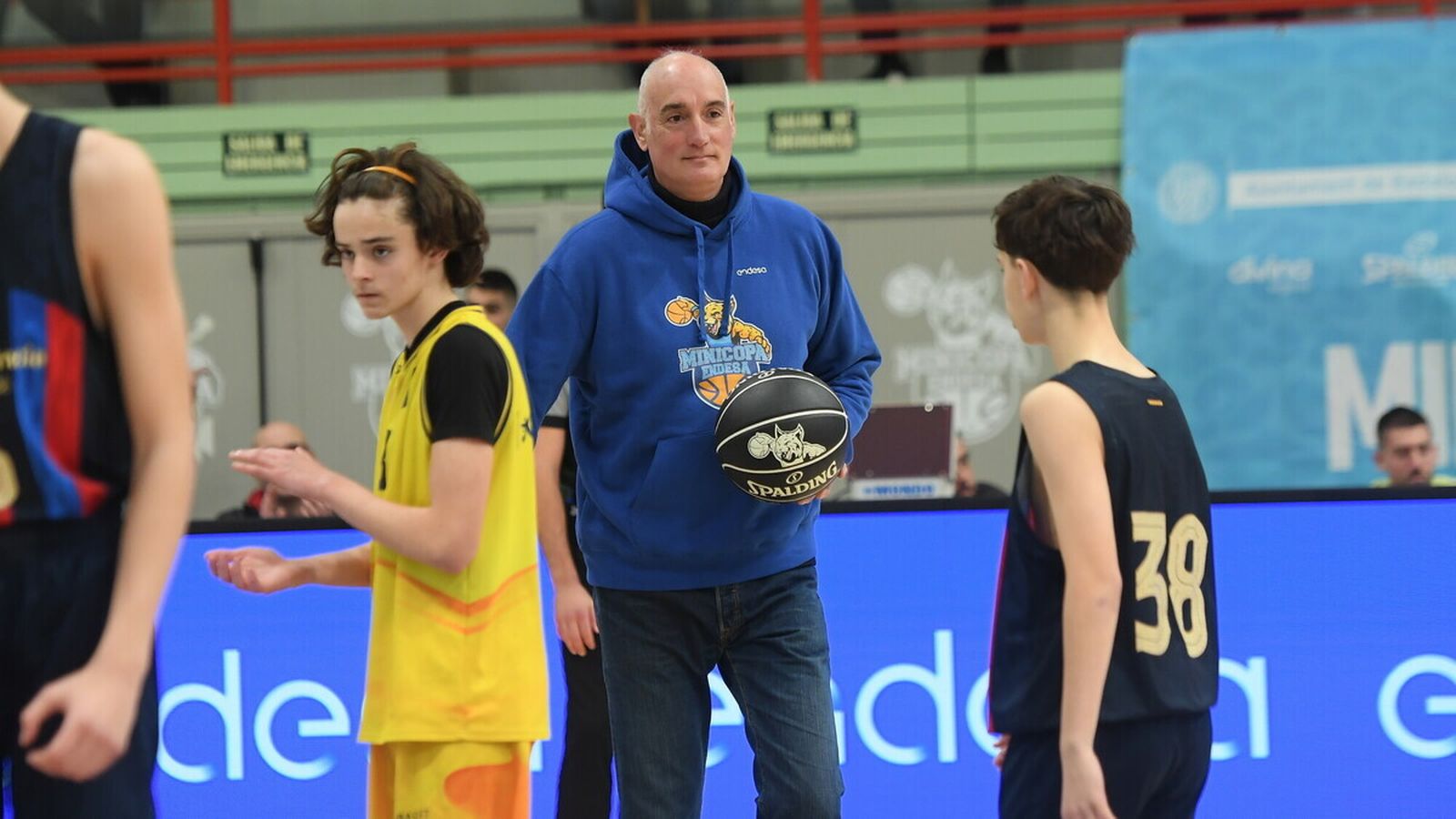 Rafa Vecina, en la Minicopa.