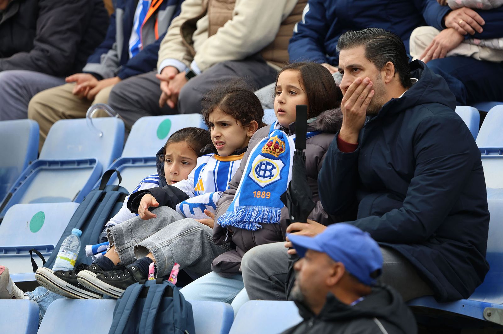 Búscate en las gradas del Nuevo Colombino durante el Recre-Almería B