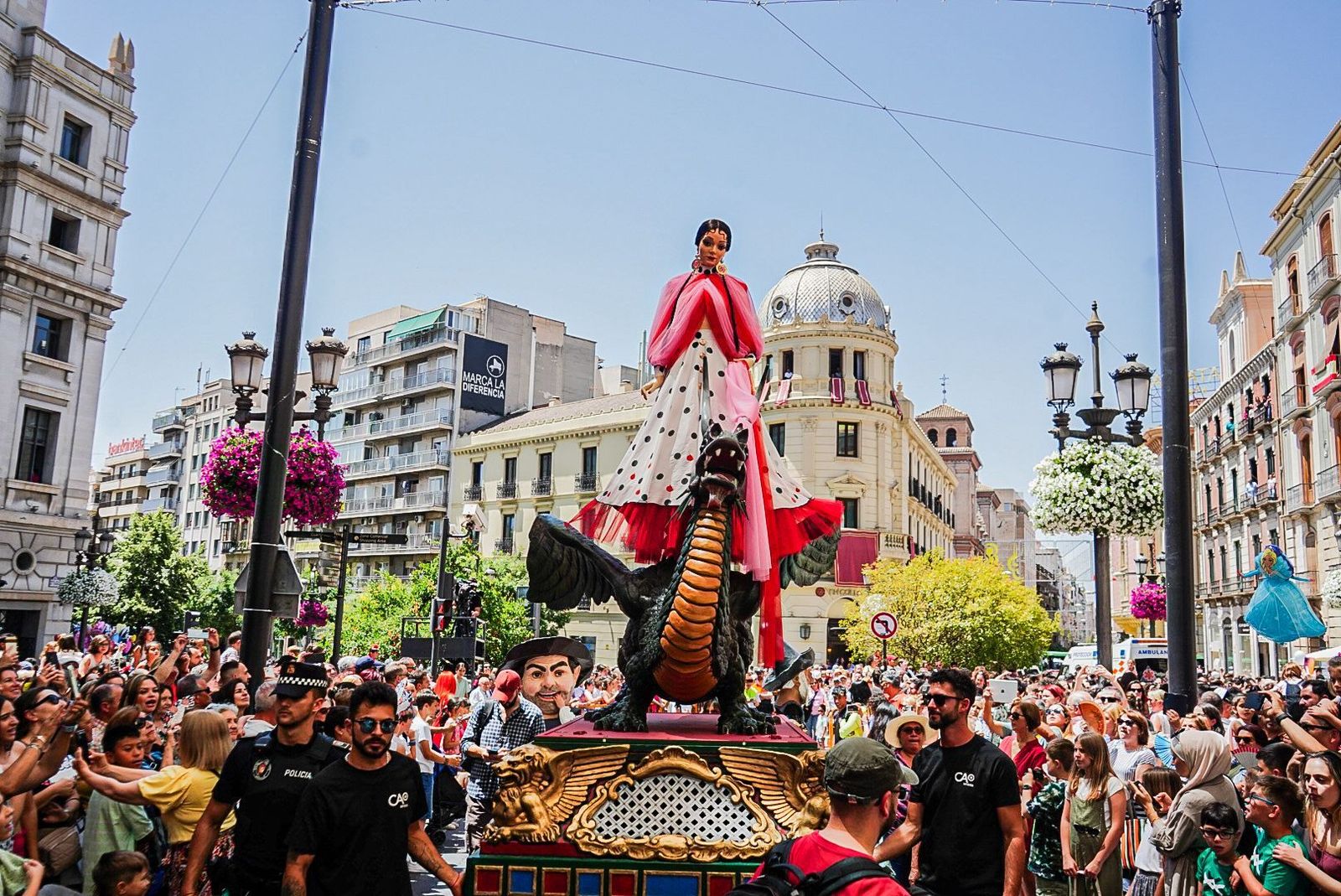 Las mejores fotos de La Tarasca de Granada 2024