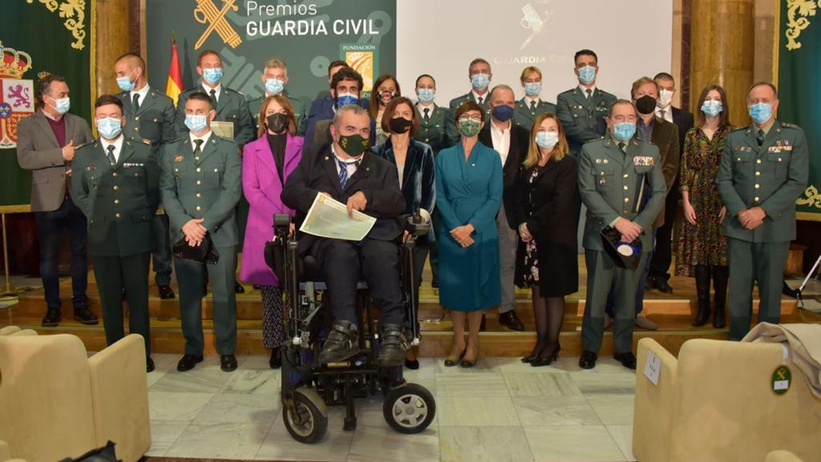 La directora de la Guardia Civil ha presidido la entrega de los premios este miércoles