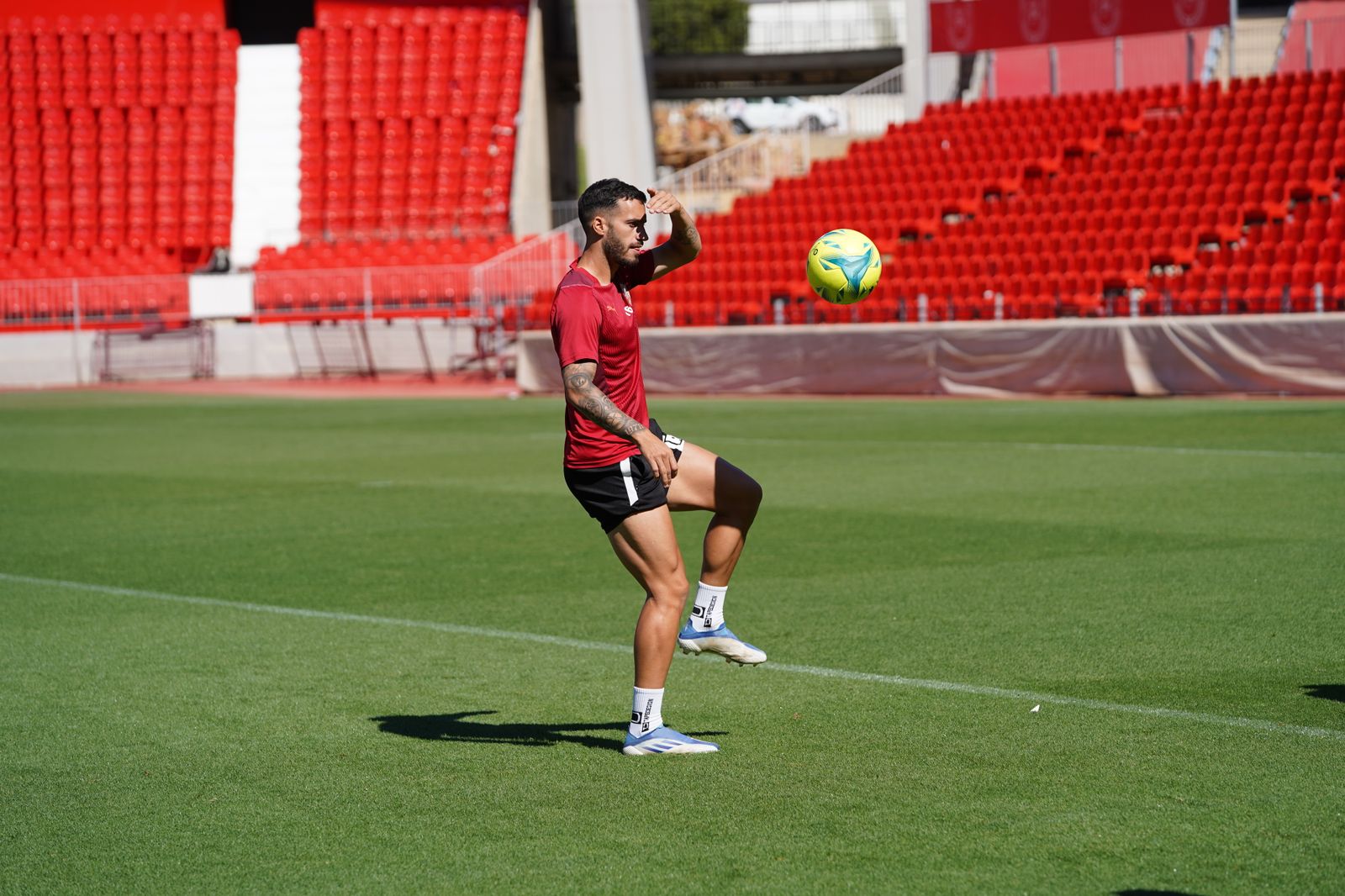Imágenes del entrenamiento del viernes 28