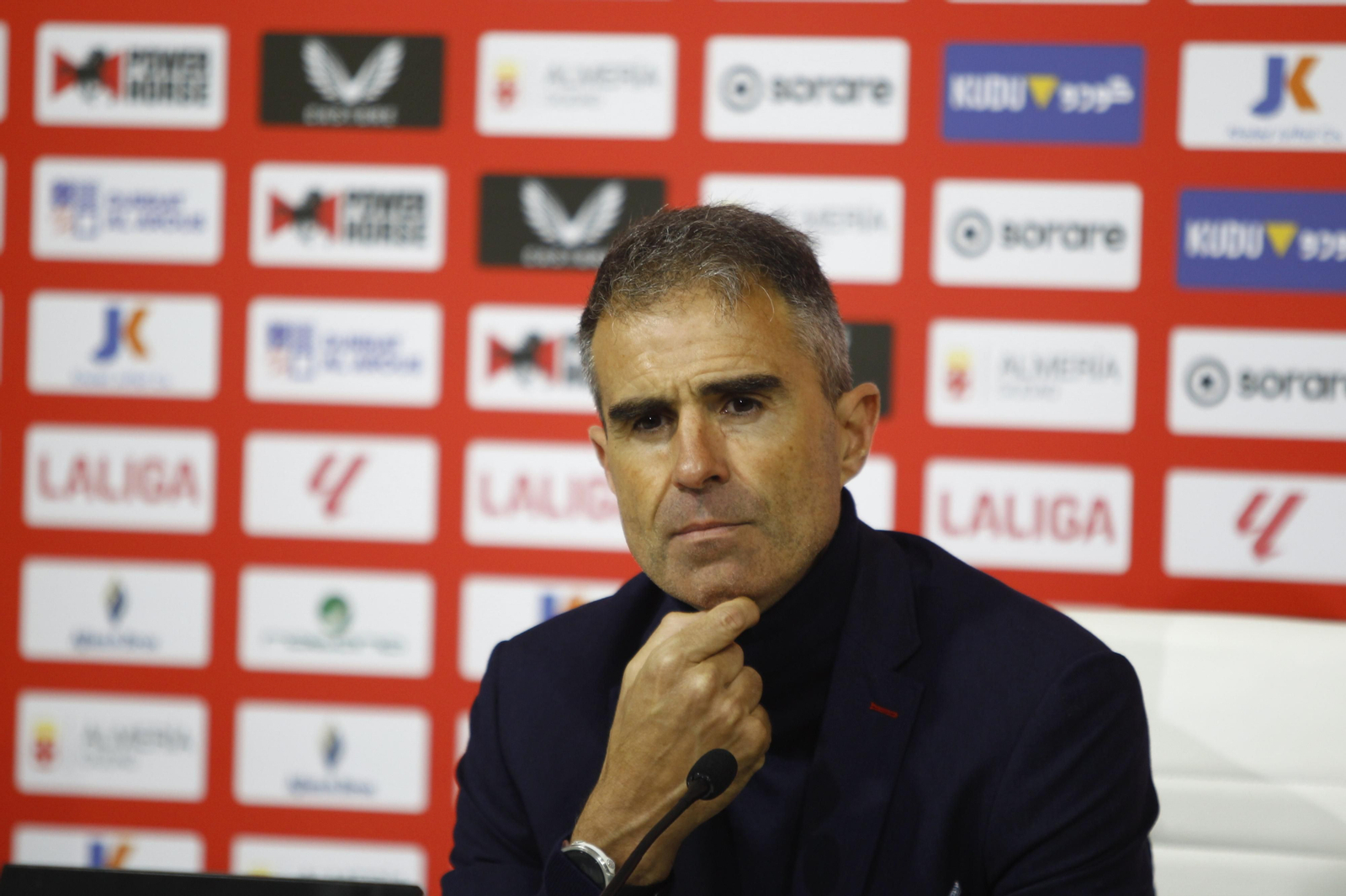 Las mejores imágenes del partido de fúbol U.D. Almería-Sevilla F.C.