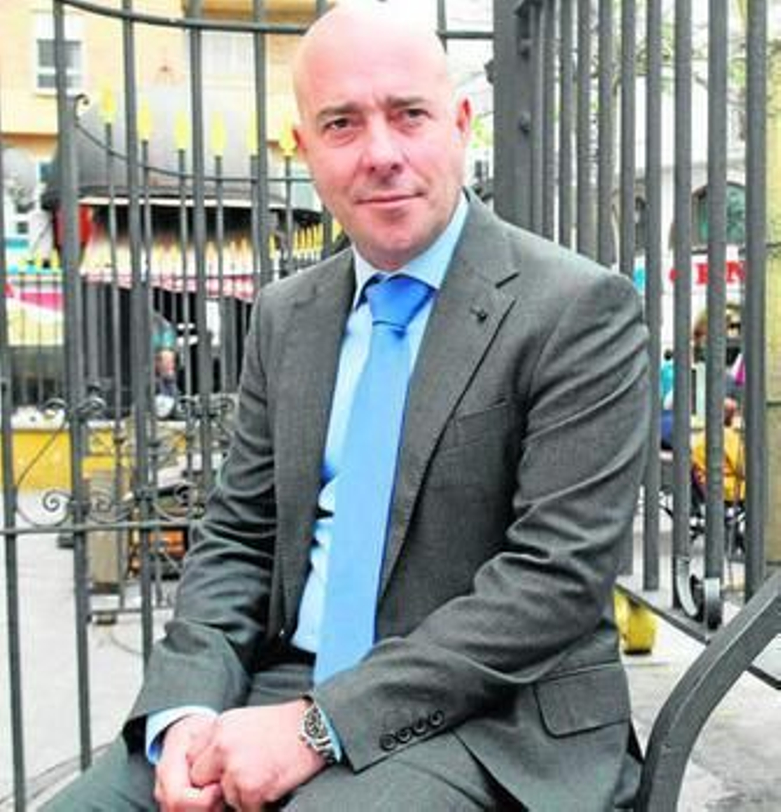 El candidato del PP a la Alcaldía de La Línea, Nacho Macías.