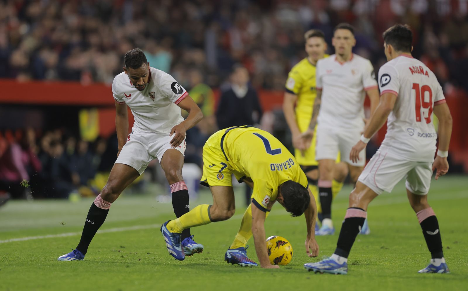 Las fotos del Sevilla fc-Villarreal