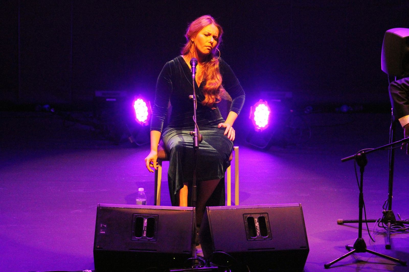 La actuación de Rocío Márquez en el nuevo Auditorio de la Universidad de Huelva, en imágenes