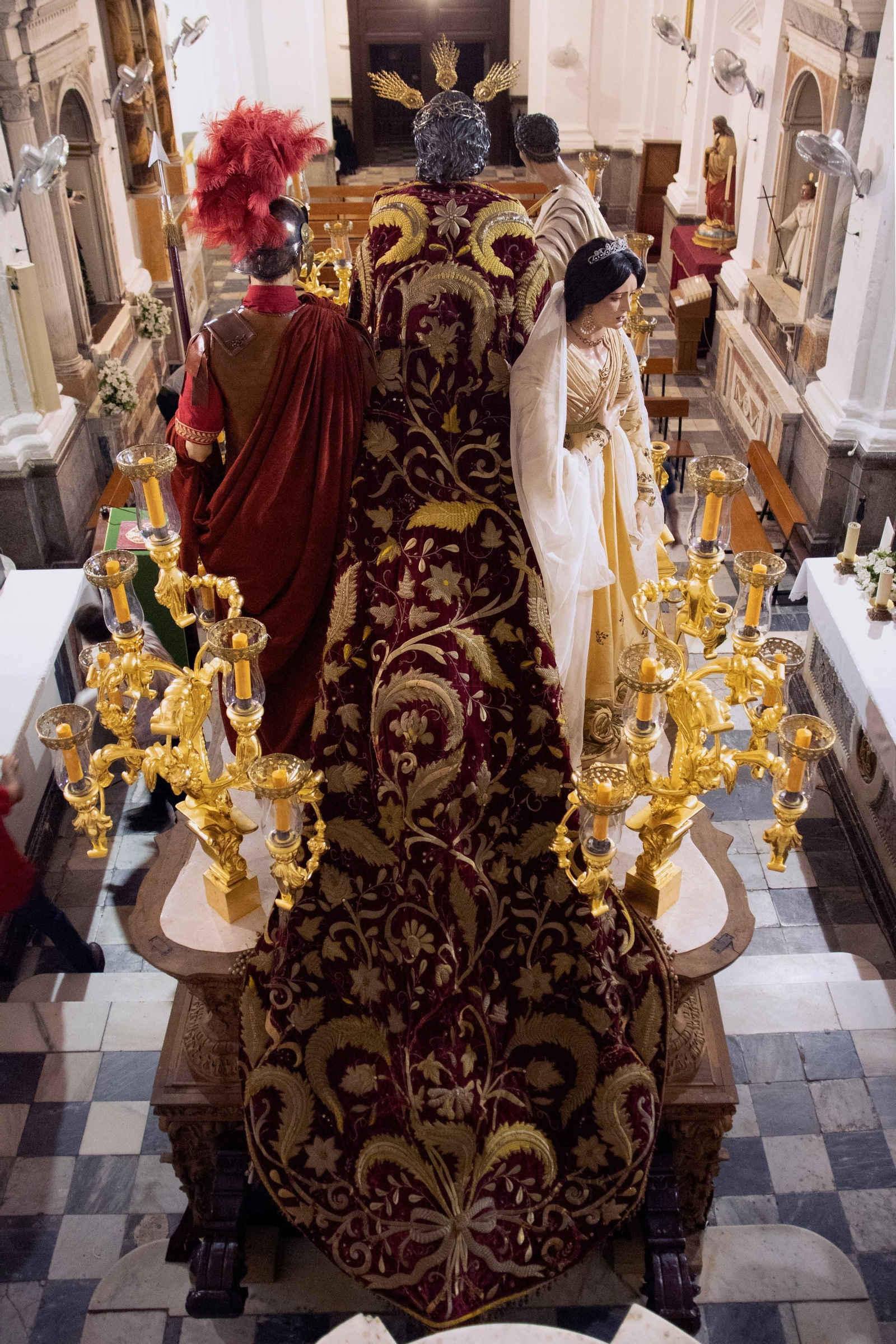 Paso de misterio de Ecce-Homo para la Magna.