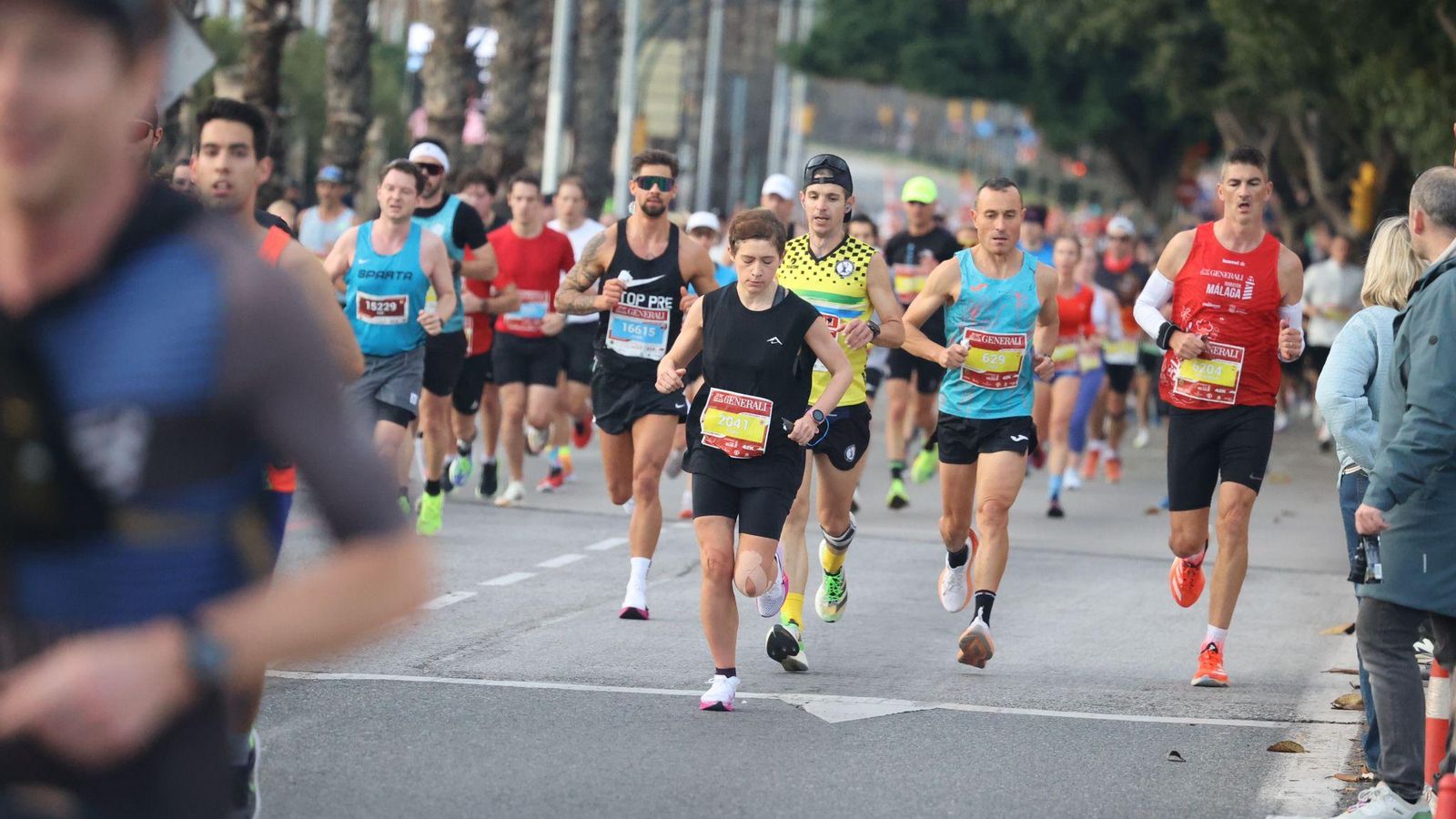 Las mejores fotos de la Maratón de Málaga 2024