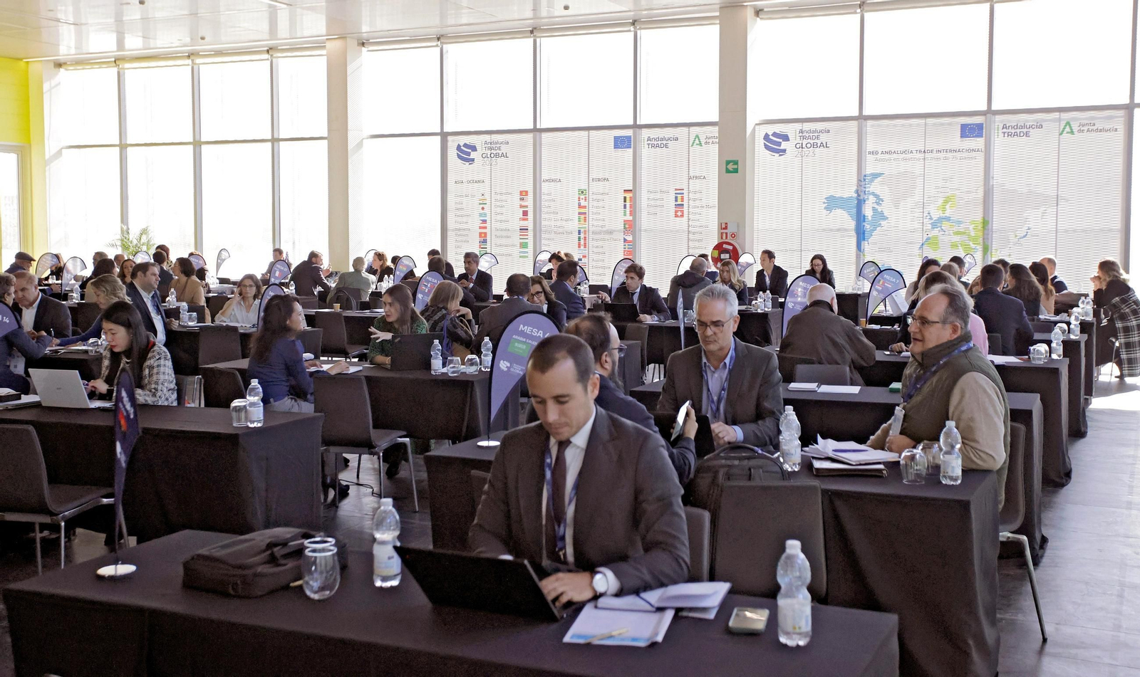 Entrevistas B2B en Andalucía Trade Global 2023.