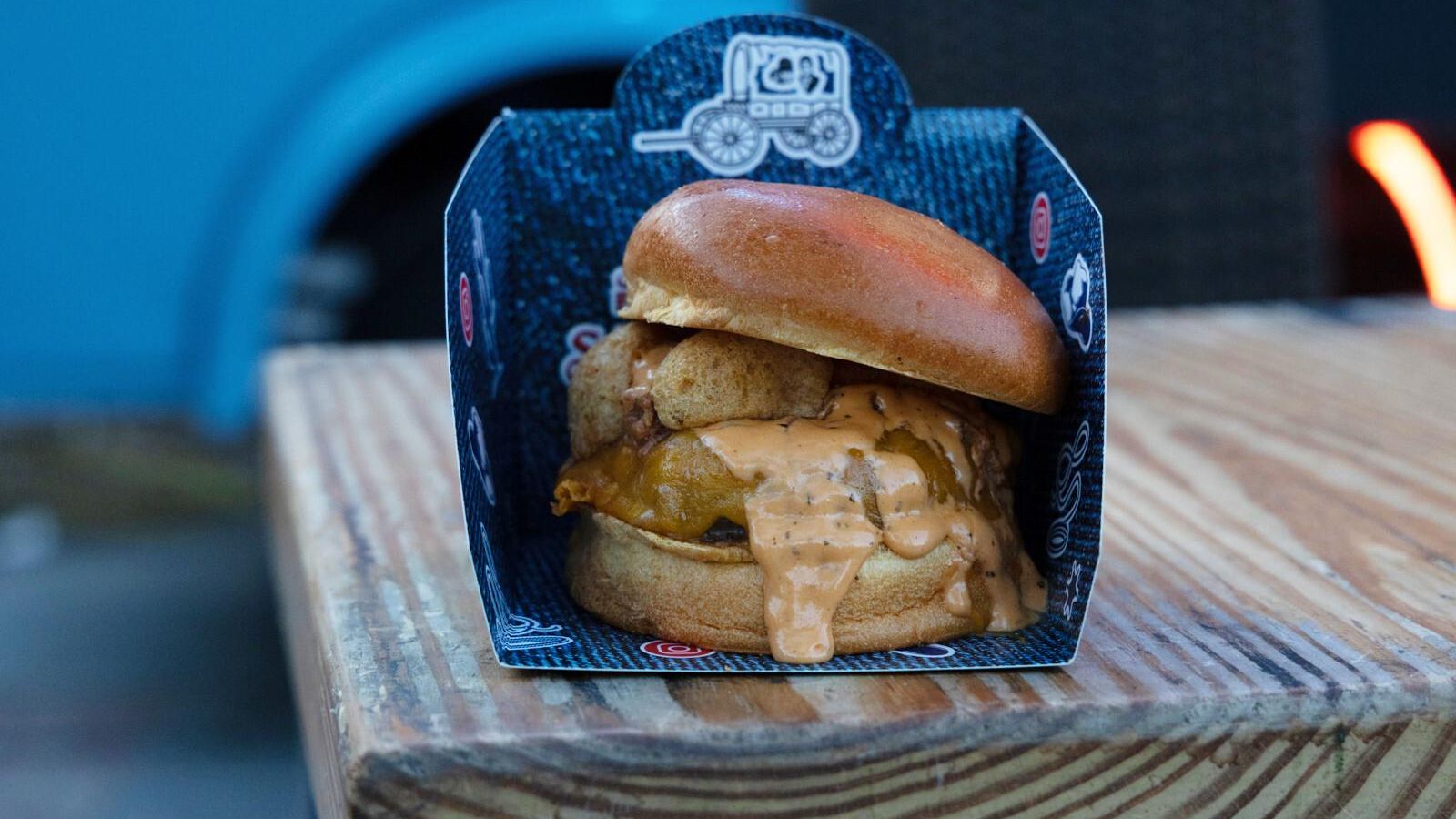 ¿Una hamburguesa con Boca Bits? Efectivamente, la Boca Pig.