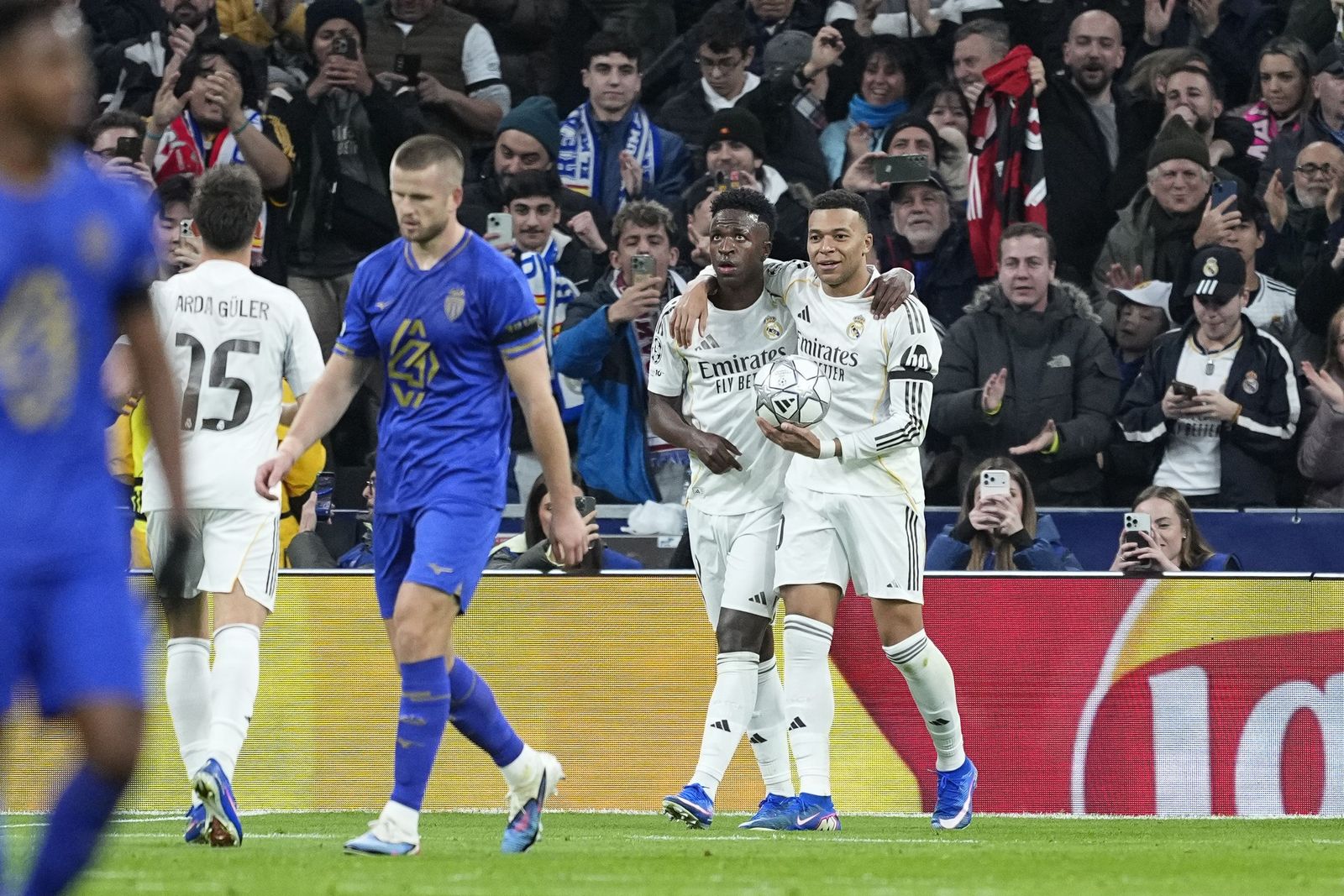 Las fotos del Real Madrid-Mónaco