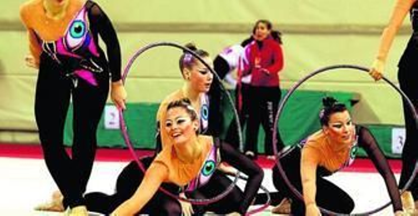 La presencia de mujeres es mayor en la gimnasia.