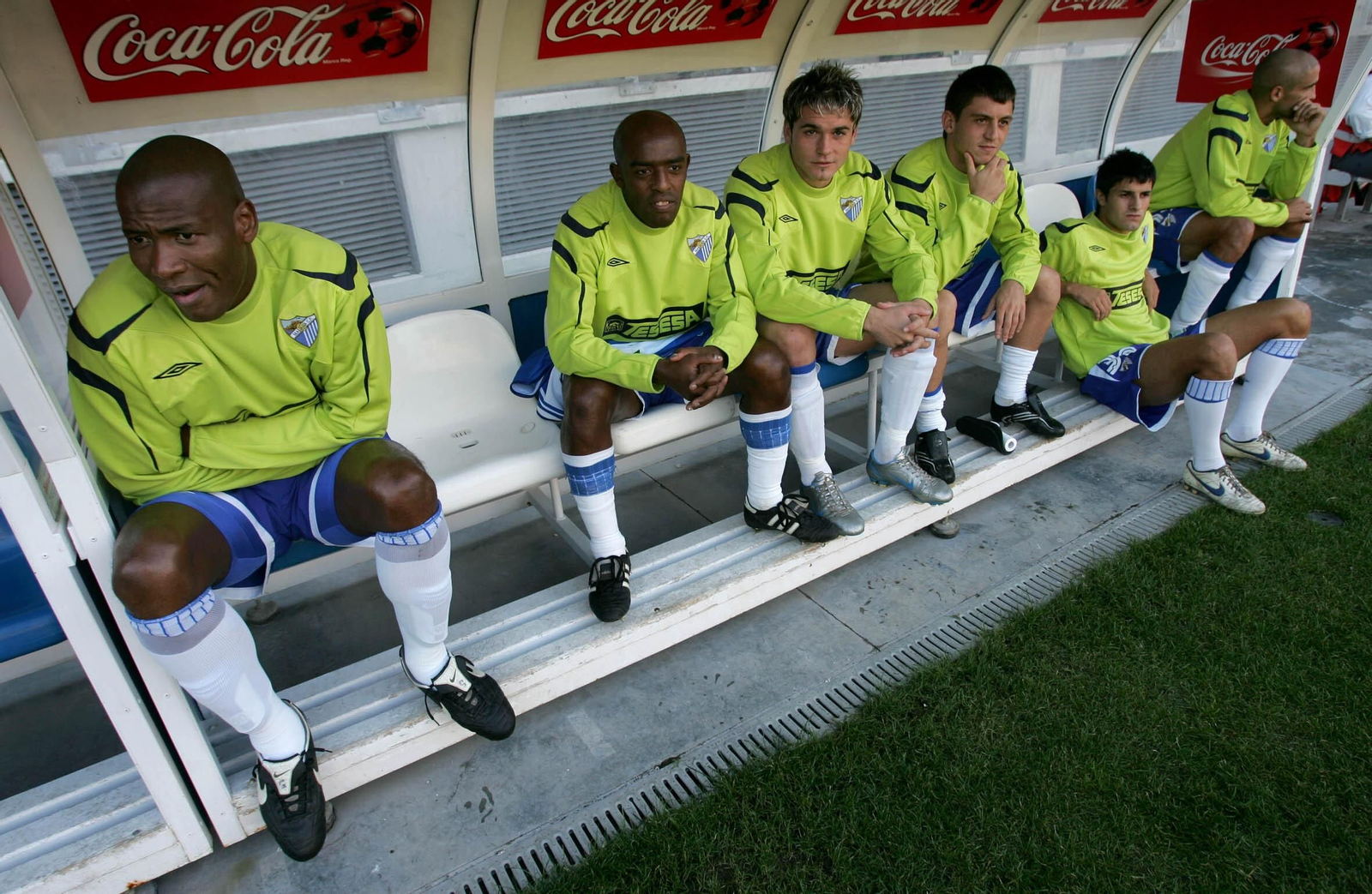 Las fotos de Jonatan Valle con el Málaga CF